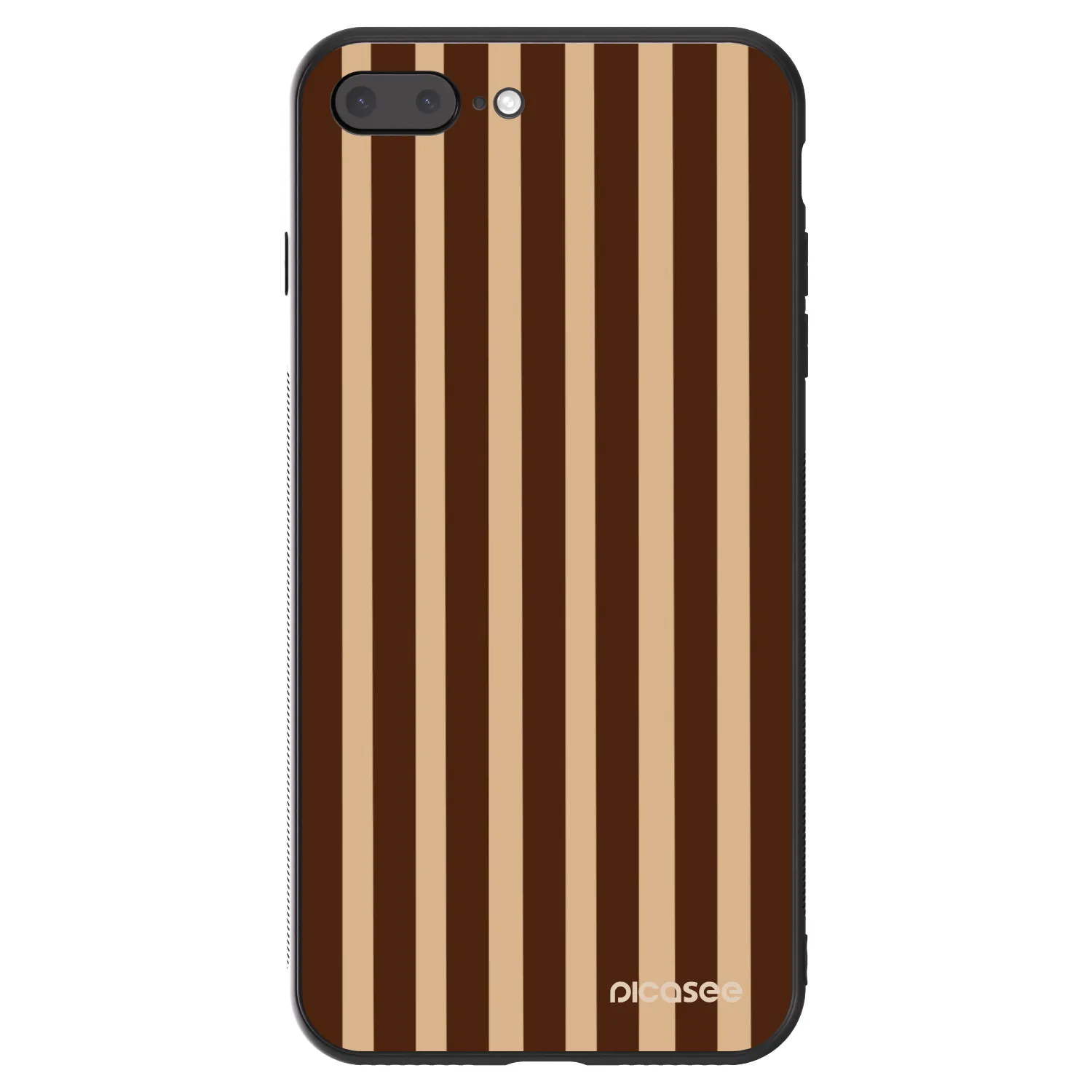 Picasee ULTIMATE CASE Apple iPhone 8 Plus - készülékre - Brown lines