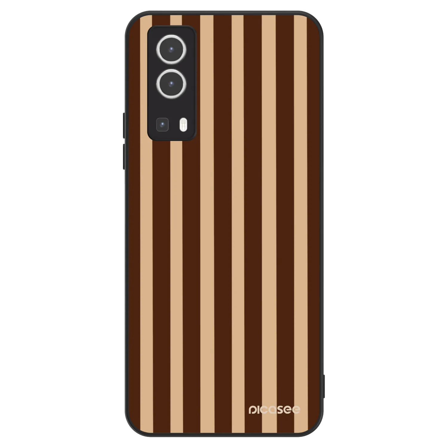 Picasee ULTIMATE CASE Vivo Y72 5G - készülékre - Brown lines