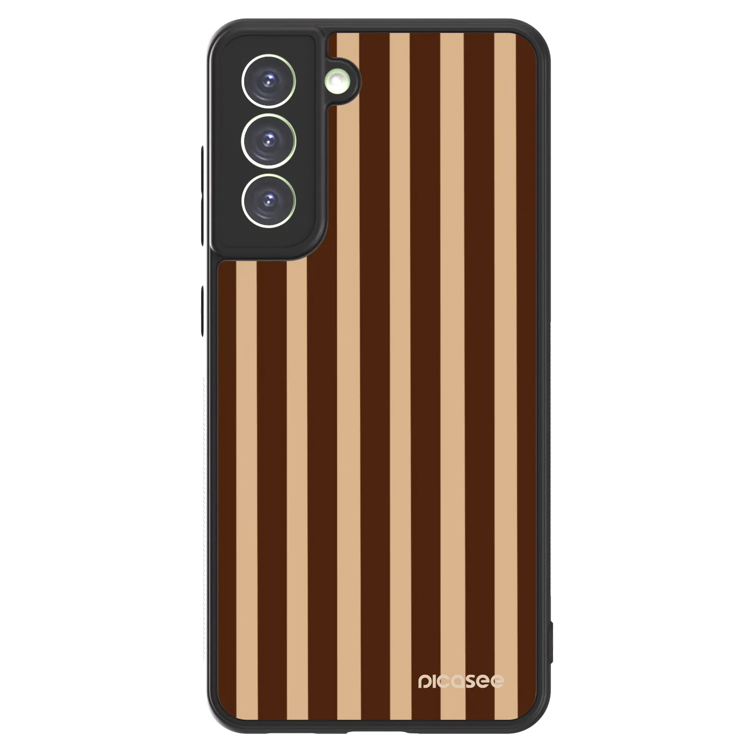 Picasee ULTIMATE CASE Samsung Galaxy S21 FE 5G - készülékre - Brown lines