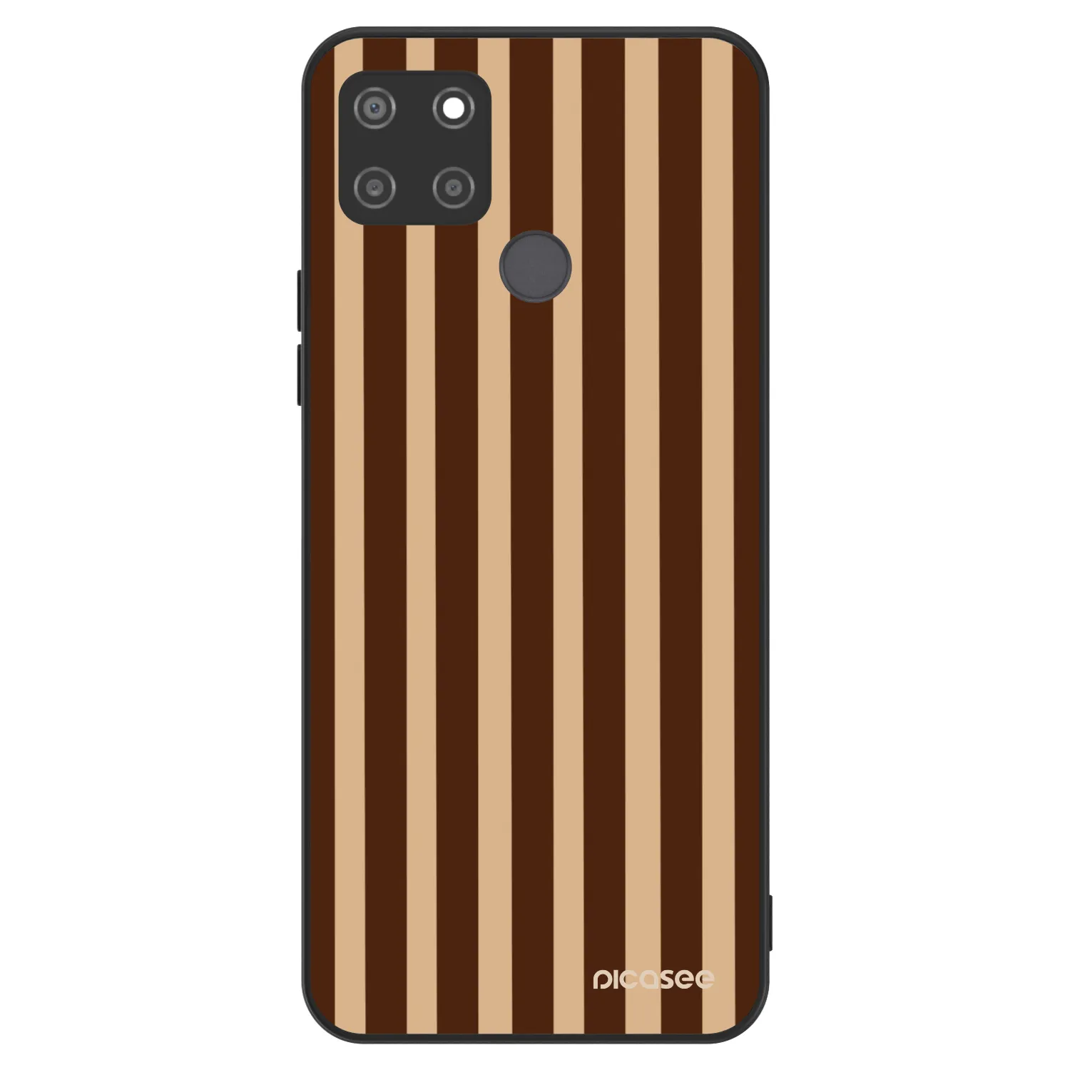 Picasee ULTIMATE CASE Realme C21Y - készülékre - Brown lines