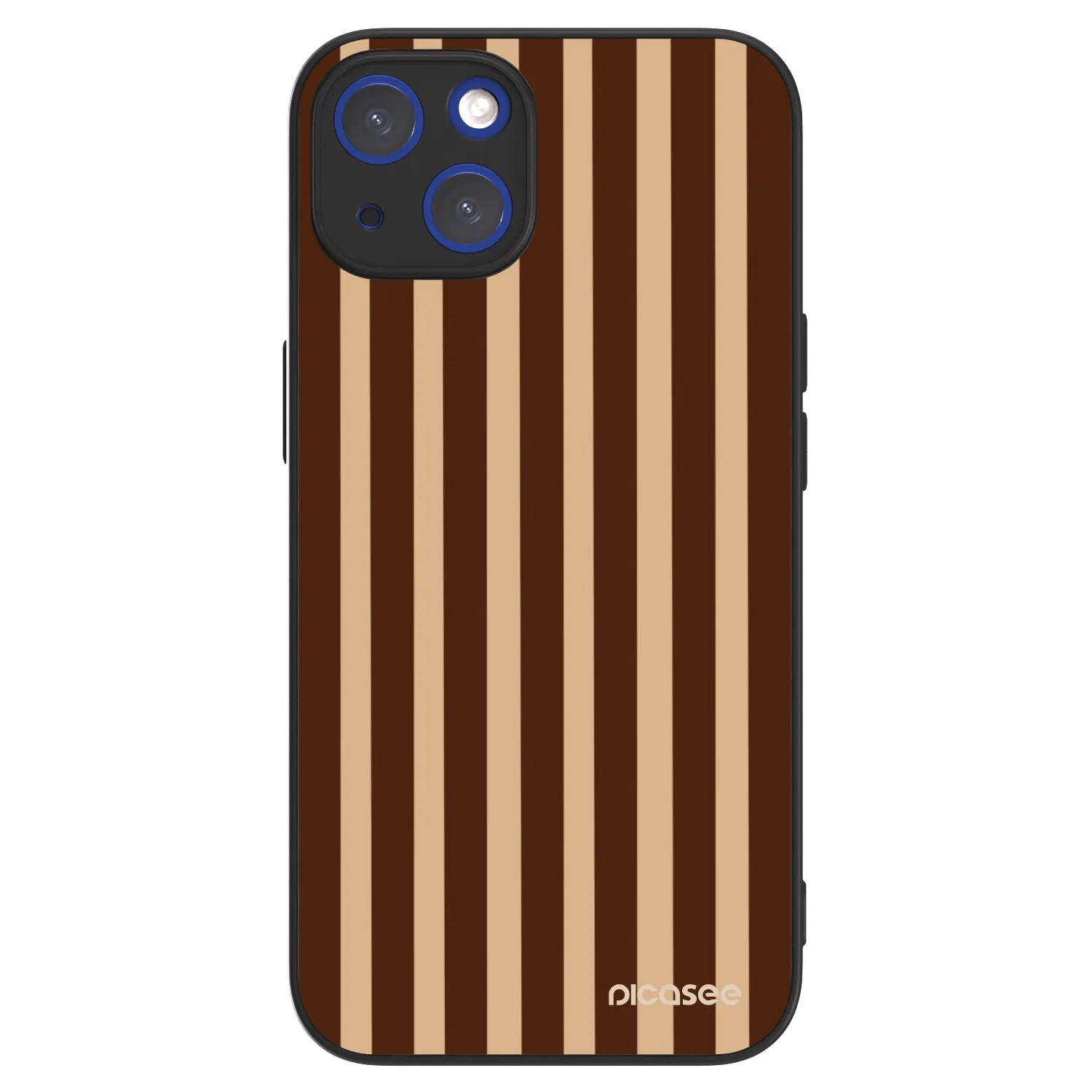 Picasee ULTIMATE CASE MagSafe Apple iPhone 14 - készülékre - Brown lines