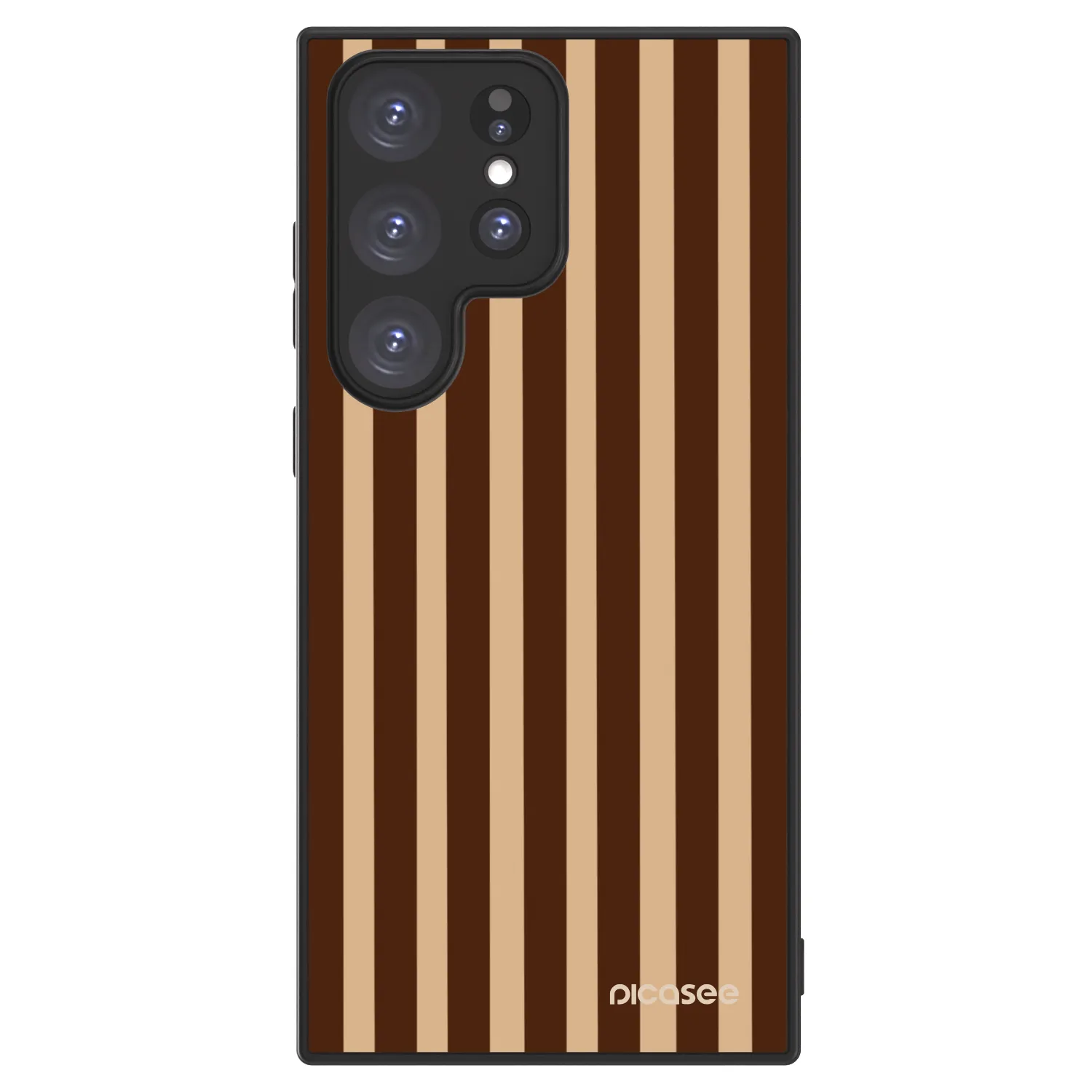 Picasee ULTIMATE CASE Samsung Galaxy S23 Ultra 5G - készülékre - Brown lines