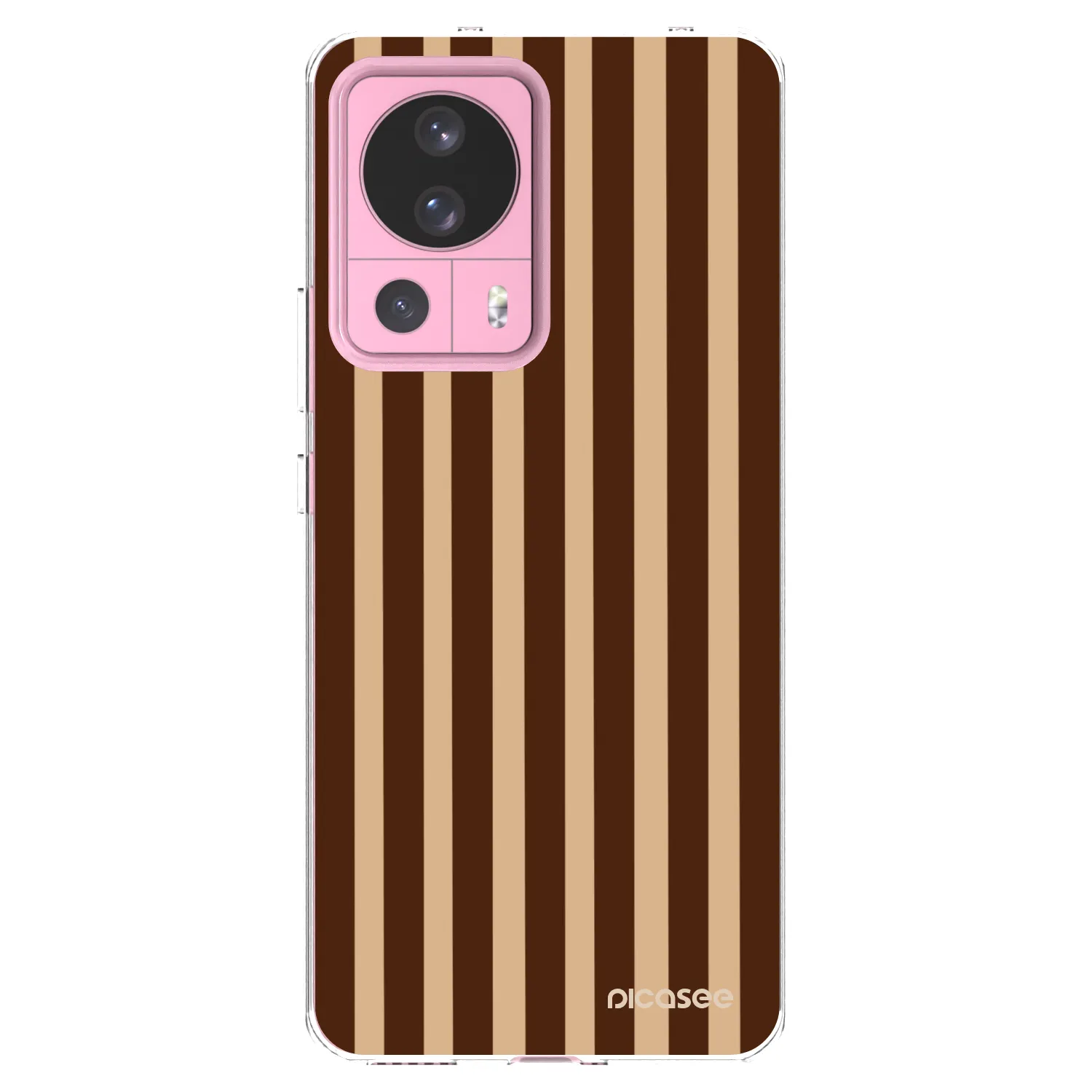Picasee átlátszó szilikon tok az alábbi mobiltelefonokra Xiaomi 13 Lite - Brown lines