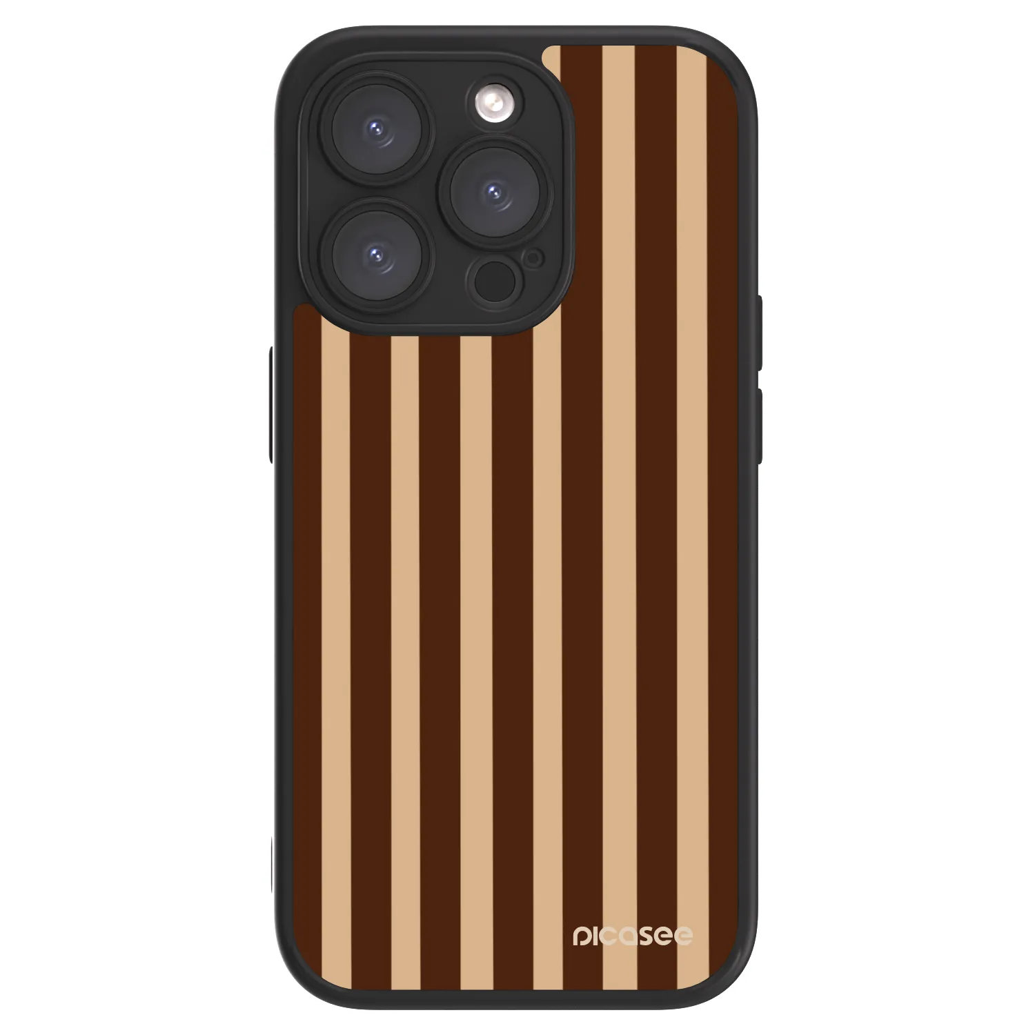 Picasee ULTIMATE CASE Apple iPhone 15 Pro - készülékre - Brown lines