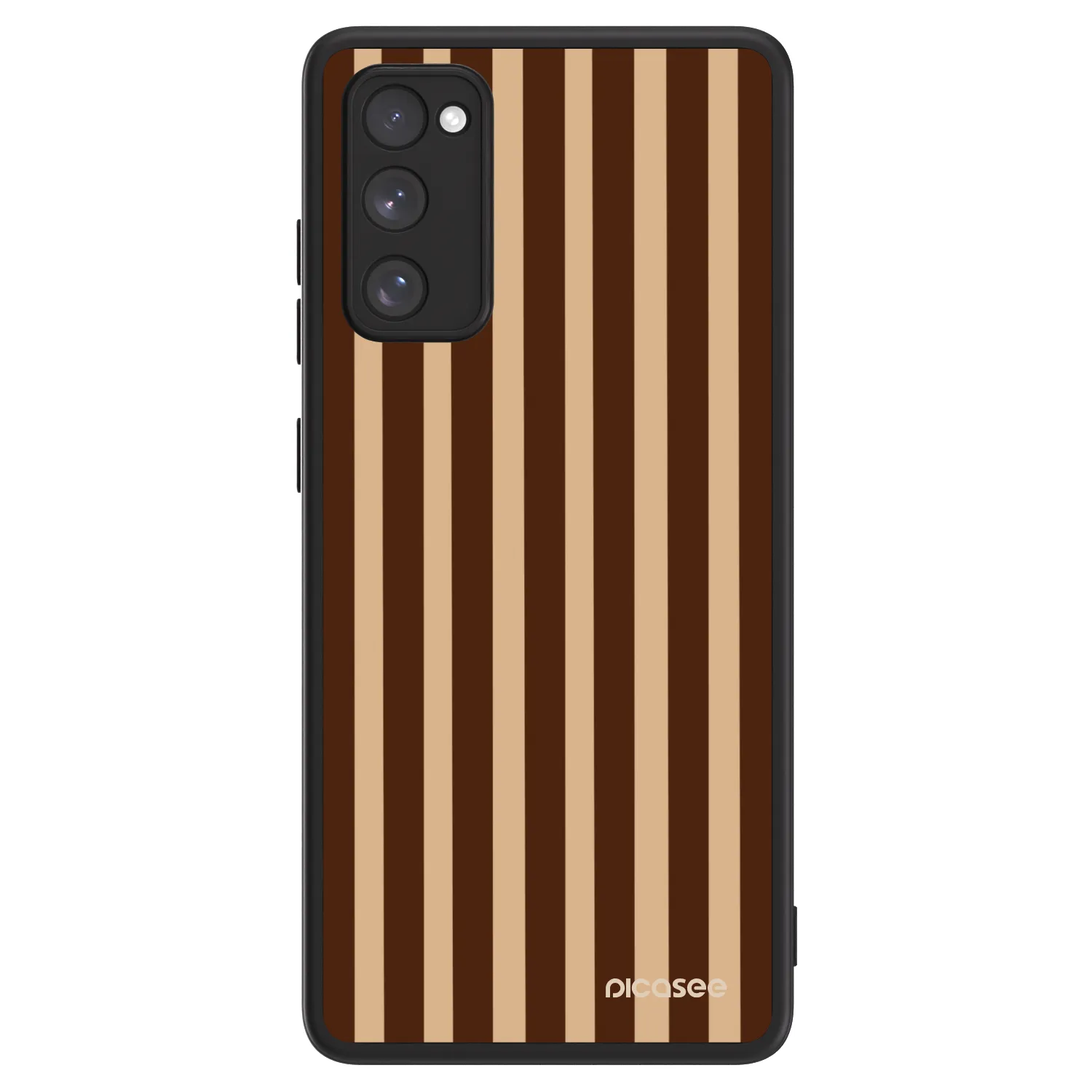 Picasee ULTIMATE CASE PowerShare Samsung Galaxy S20 FE - készülékre - Brown lines