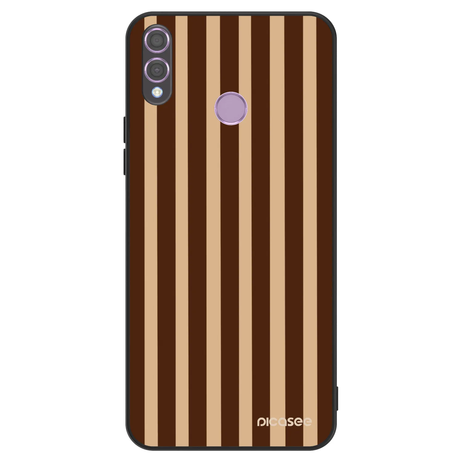 Picasee ULTIMATE CASE Honor 8X - készülékre - Brown lines