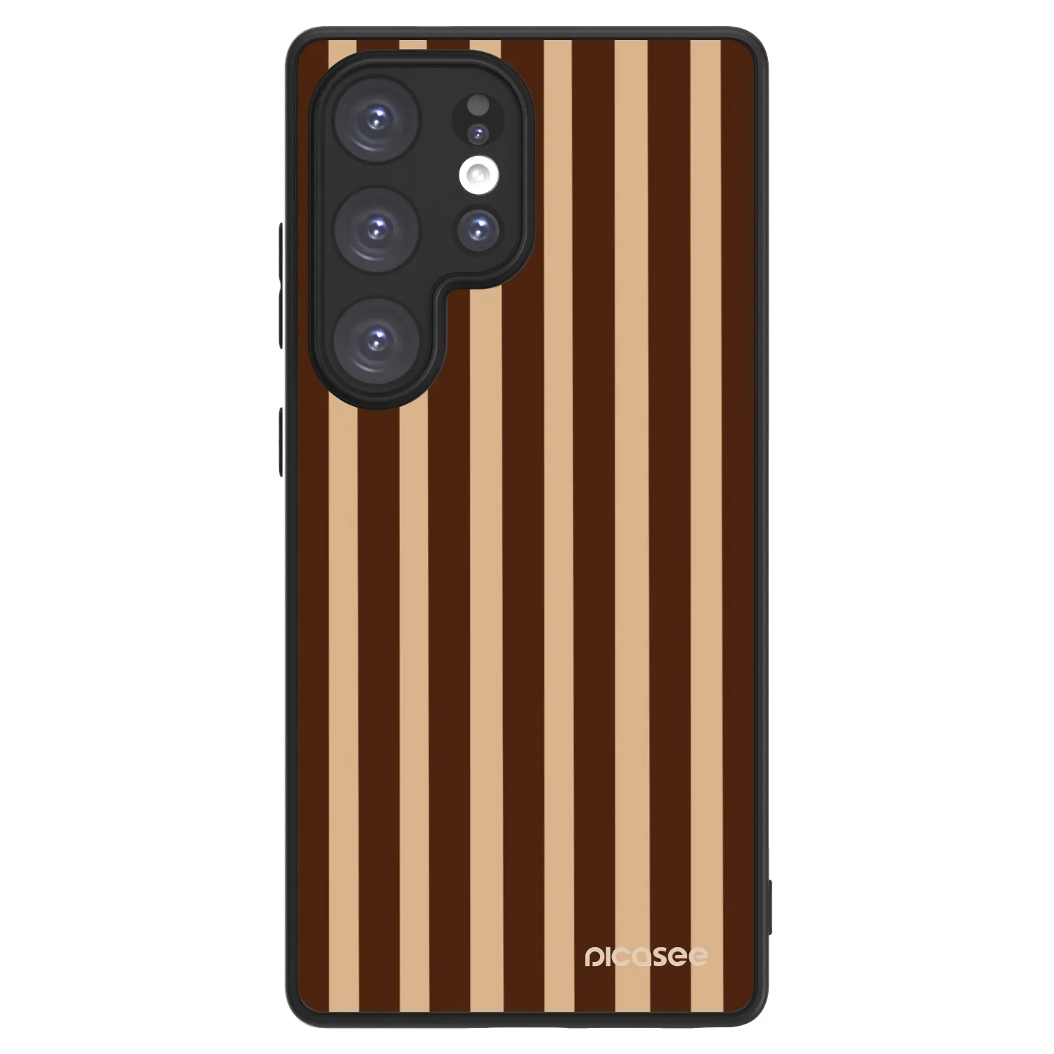 Picasee ULTIMATE CASE Samsung Galaxy S25 Ultra 5G - készülékre - Brown lines