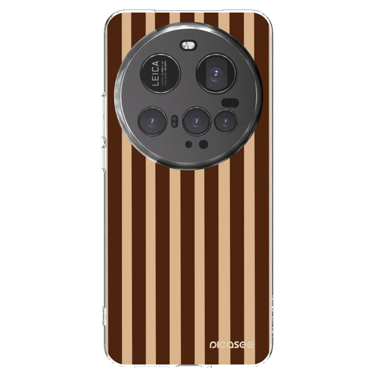 Picasee átlátszó szilikon tok az alábbi mobiltelefonokra Xiaomi 15 Ultra - Brown lines