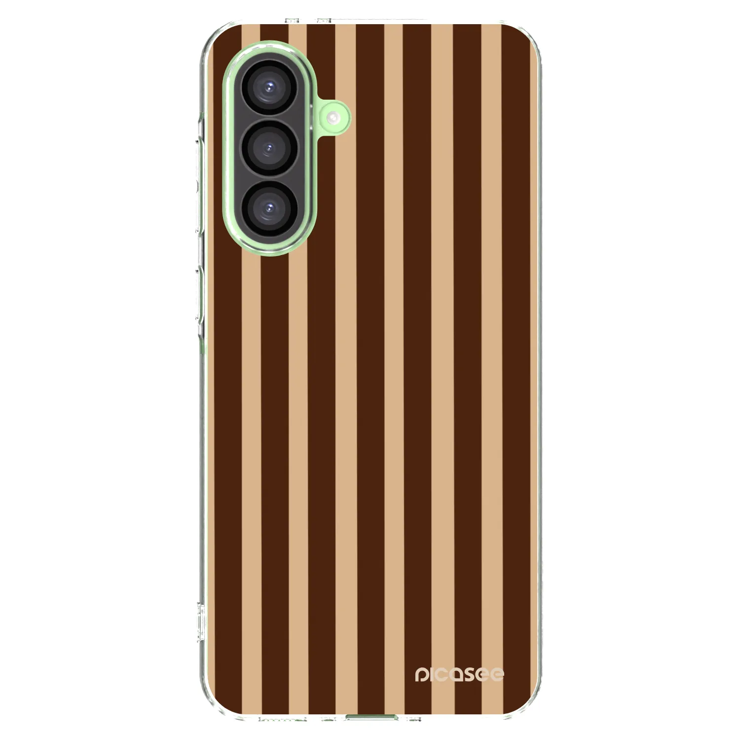 Picasee átlátszó szilikon tok az alábbi mobiltelefonokra Samsung Galaxy A26 5G A266B - Brown lines