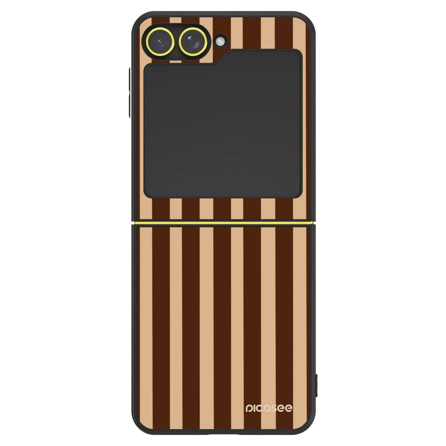 Picasee ULTIMATE CASE Samsung Galaxy Z Flip5 5G - készülékre - Brown lines