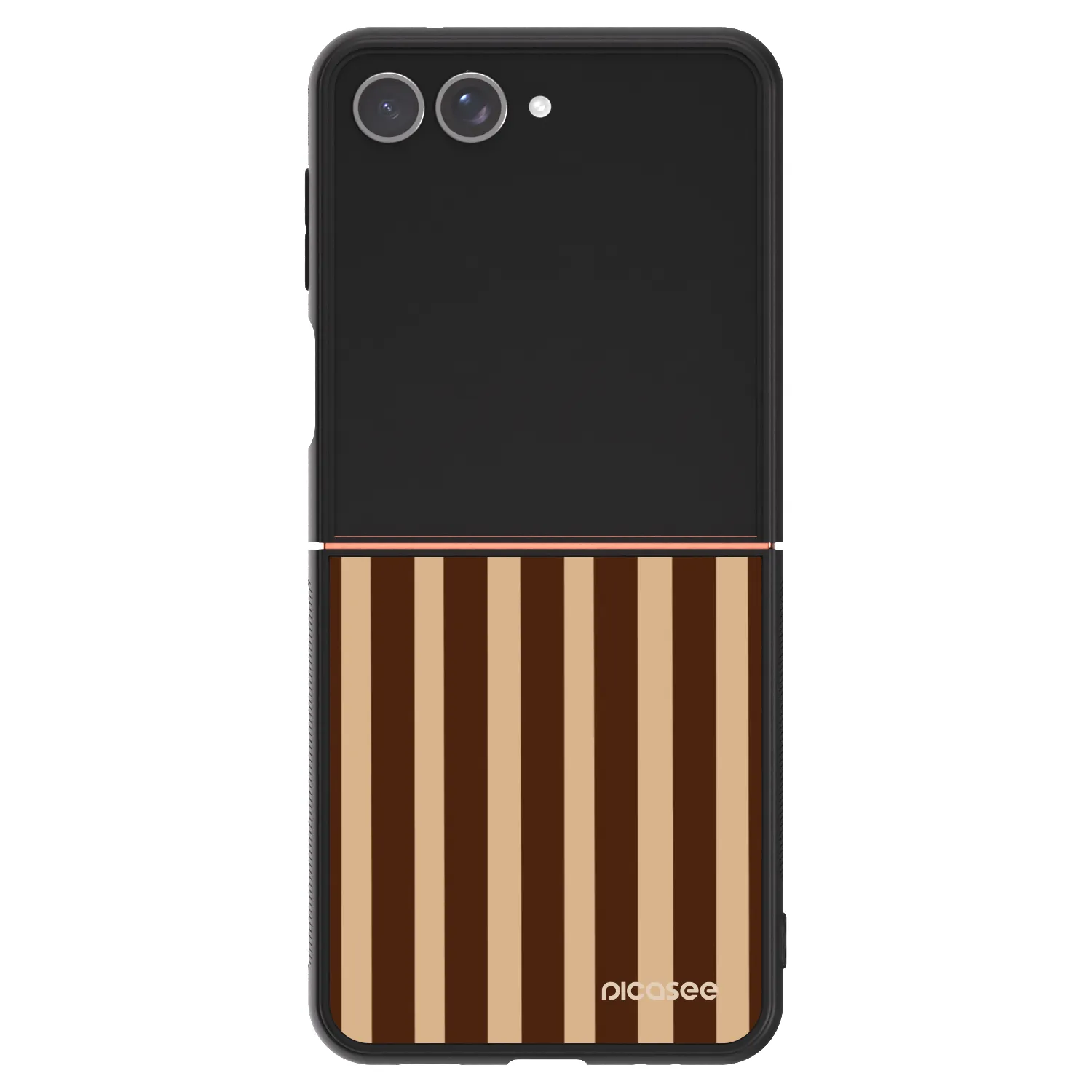 Picasee ULTIMATE CASE Samsung Galaxy Z Flip7 5G - készülékre - Brown lines