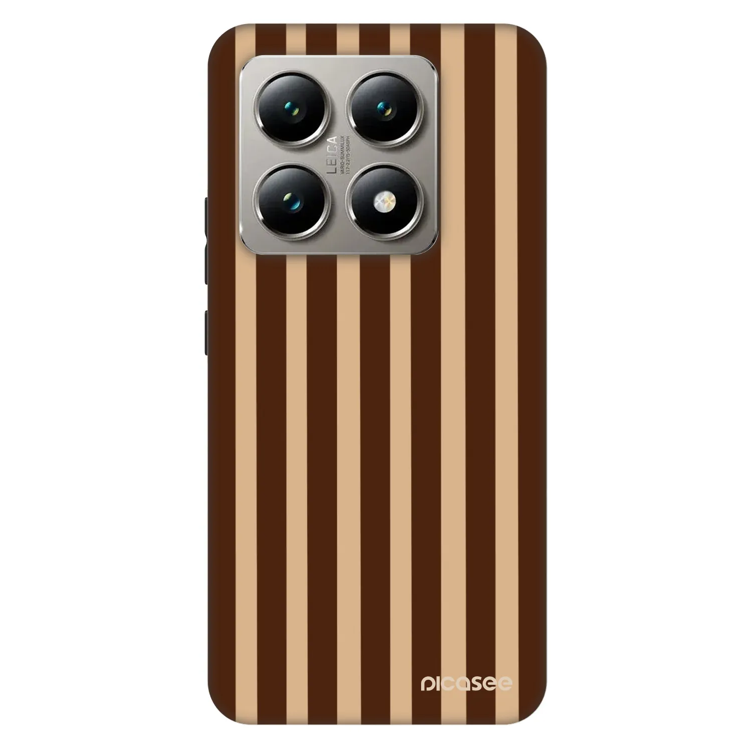 Picasee Fashion Case Xiaomi 14T Pro - Brown lines