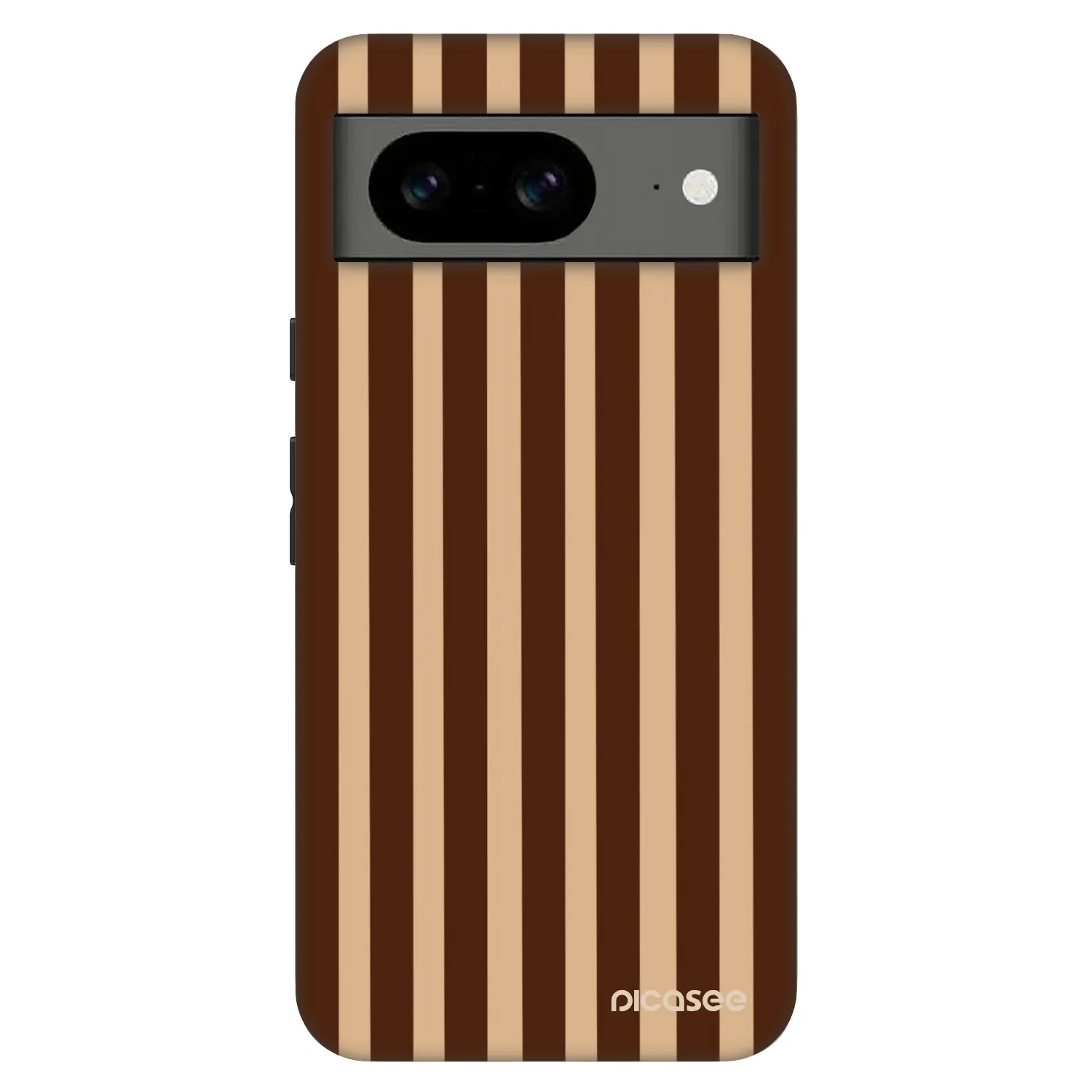 Picasee Fashion Case Google Pixel 8 Pro - Brown lines