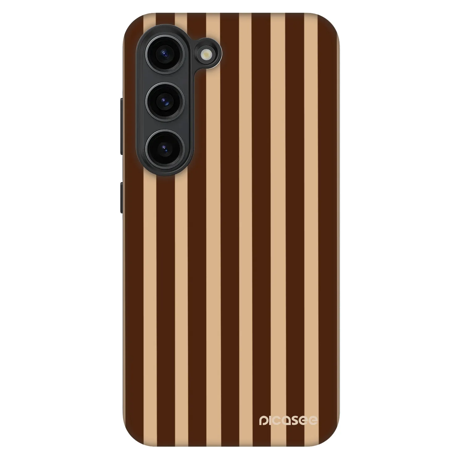 Picasee Fashion Case Samsung Galaxy S23+ 5G - Brown lines