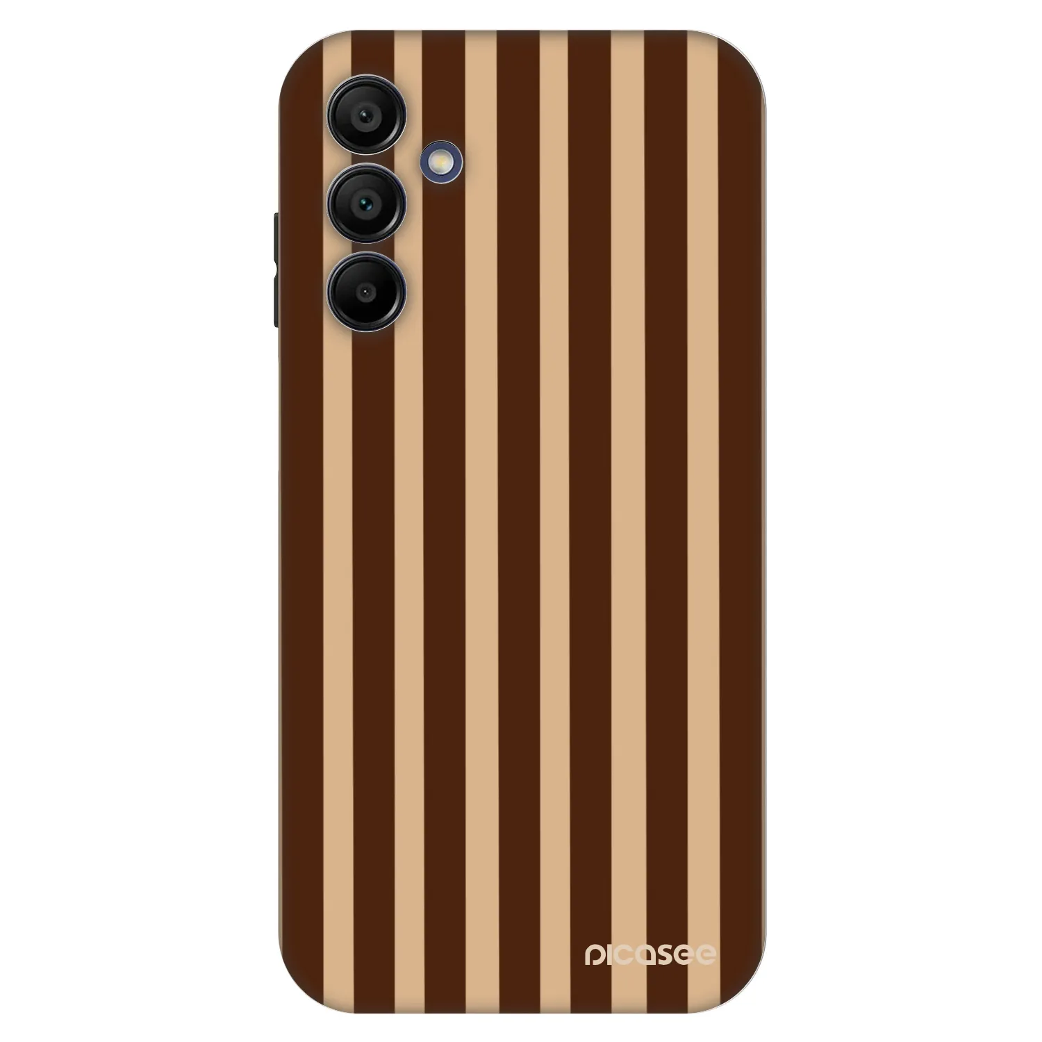 Picasee Fashion Case Samsung Galaxy A15 A155F 4G - Brown lines