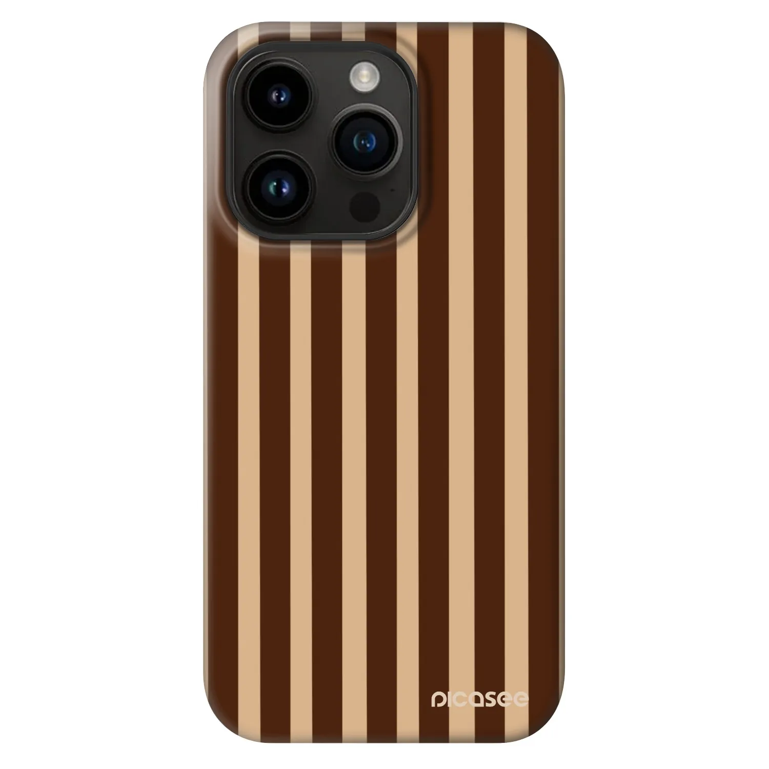 Picasee Fashion Case MagSafe Apple iPhone 14 Pro - Brown lines