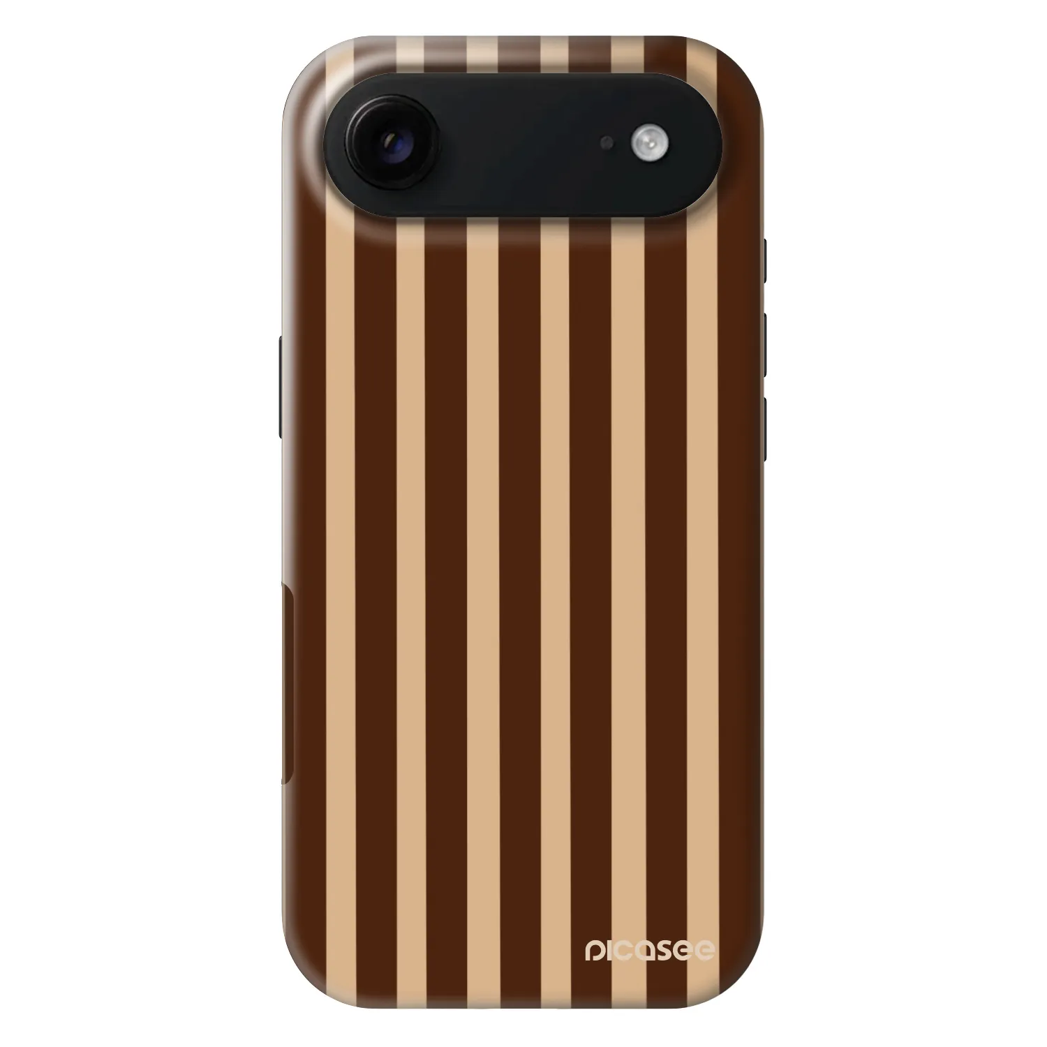Picasee Fashion Case MagSafe Apple iPhone Air - Brown lines