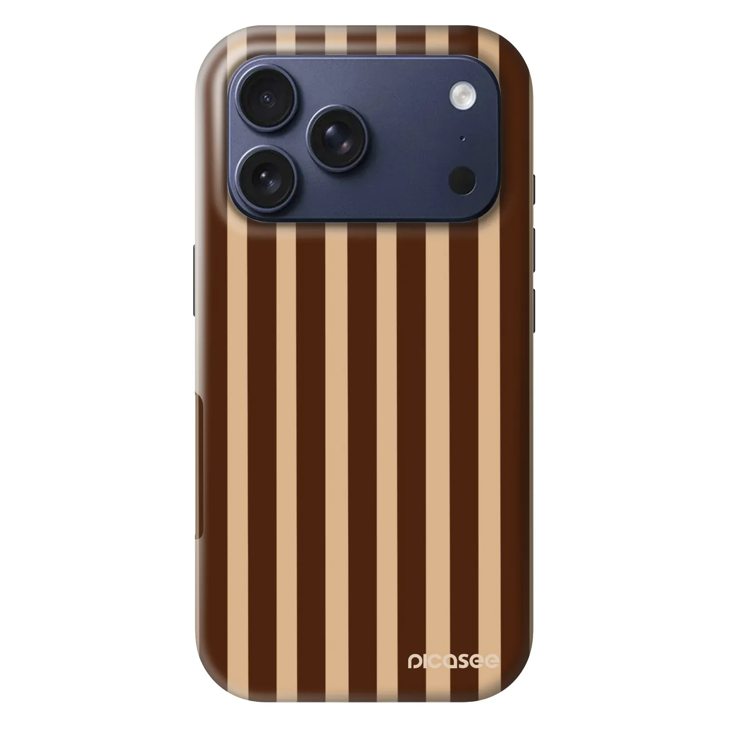 Picasee Fashion Case MagSafe Apple iPhone 17 Pro - Brown lines
