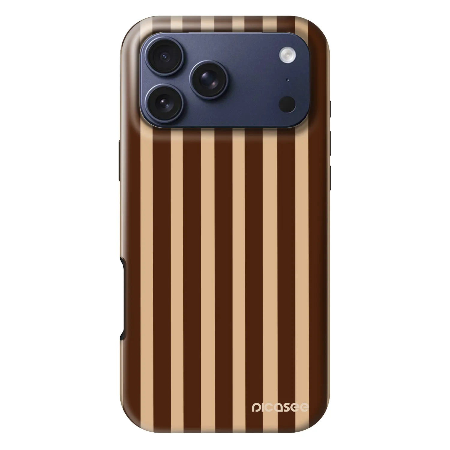 Picasee Fashion Case MagSafe Apple iPhone 17 Pro Max - Brown lines