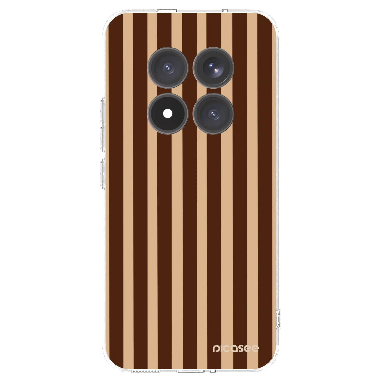 Picasee átlátszó szilikon tok az alábbi mobiltelefonokra Xiaomi Redmi Note 15 Pro+ - Brown lines