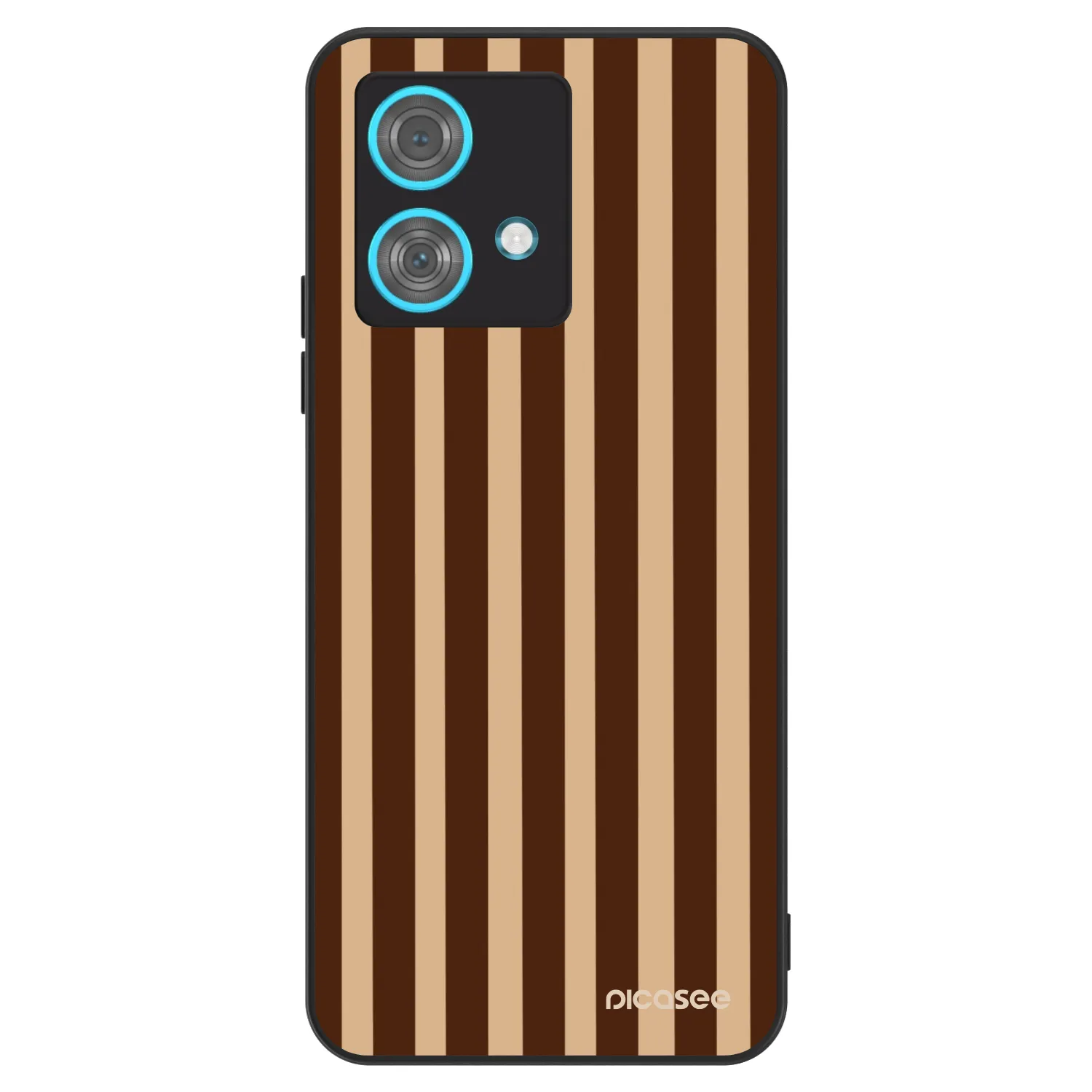 Picasee ULTIMATE CASE Motorola Edge 40 Neo - készülékre - Brown lines
