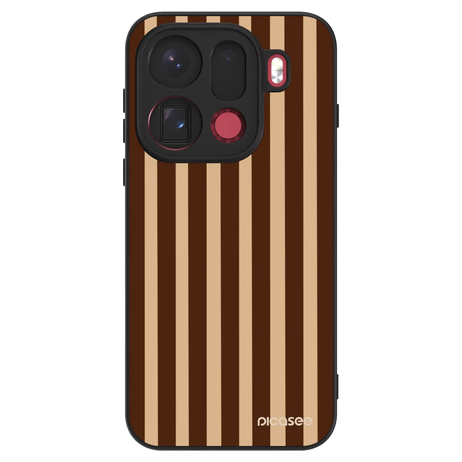 Picasee ULTIMATE CASE OPPO Find X9 Pro - készülékre - Brown lines