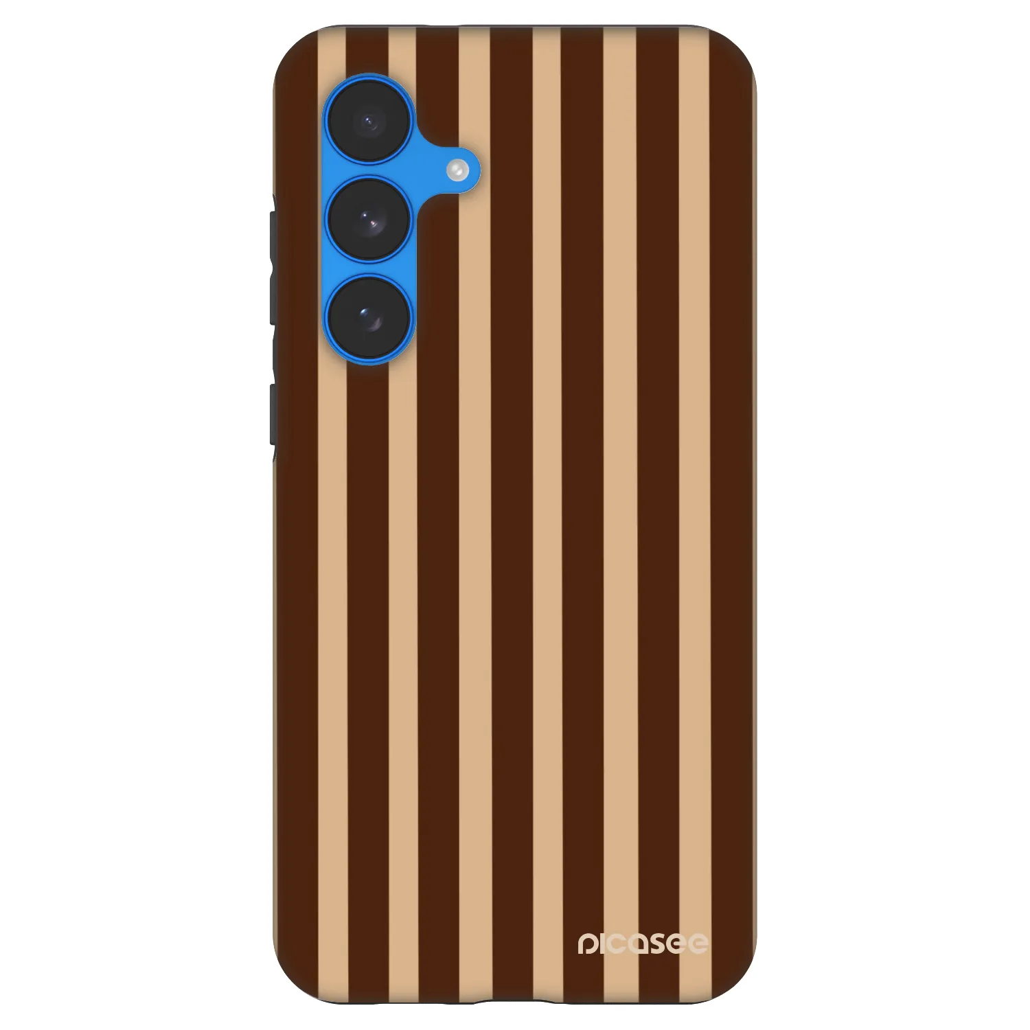 Picasee Fashion Case Samsung Galaxy S25 FE 5G - Brown lines
