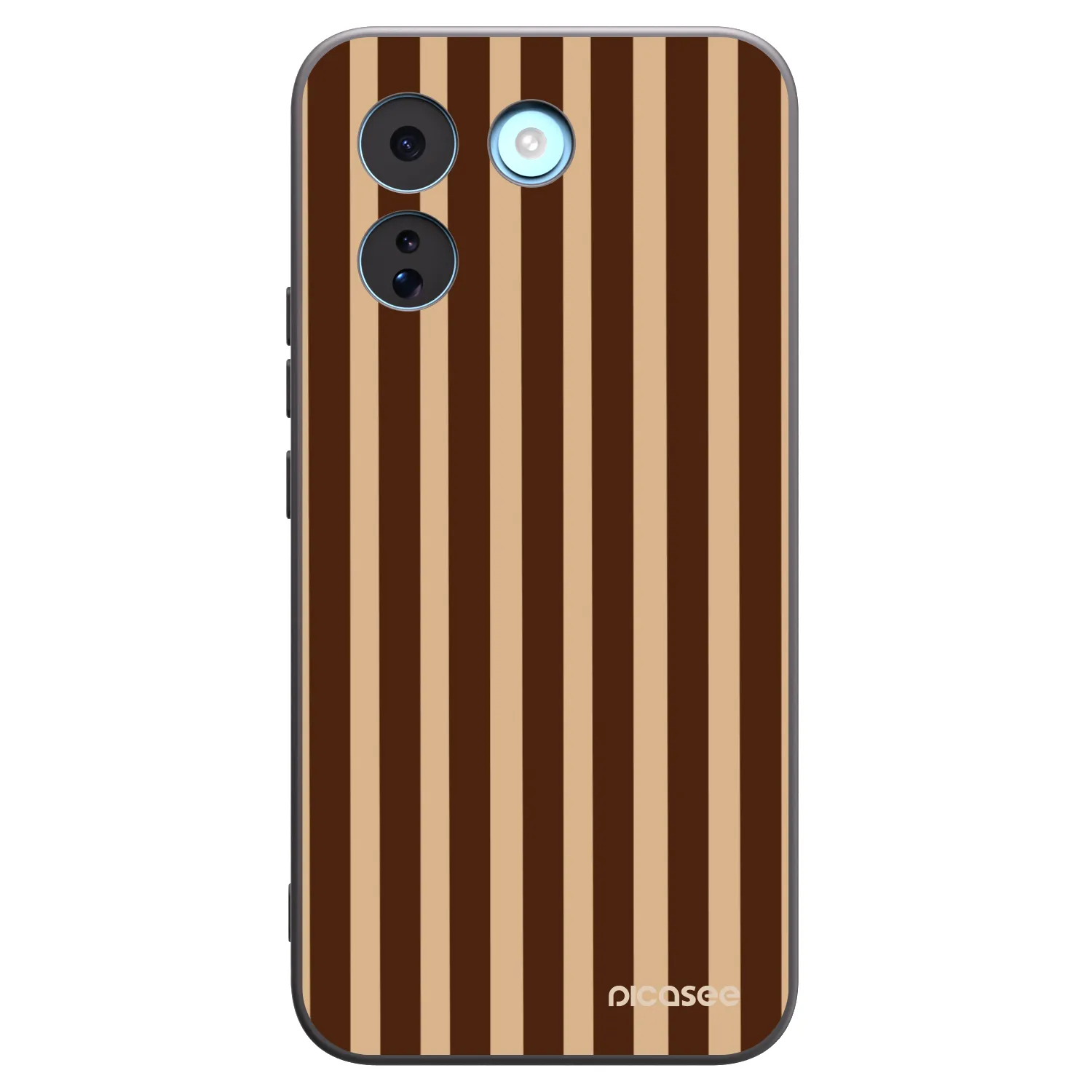Picasee fekete szilikon tok az alábbi mobiltelefonokra Xiaomi Redmi Note 17 Pro MAX 5G - Brown lines