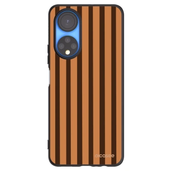 Picasee fekete szilikon tok az alábbi mobiltelefonokra Honor X7 - Caramel lines