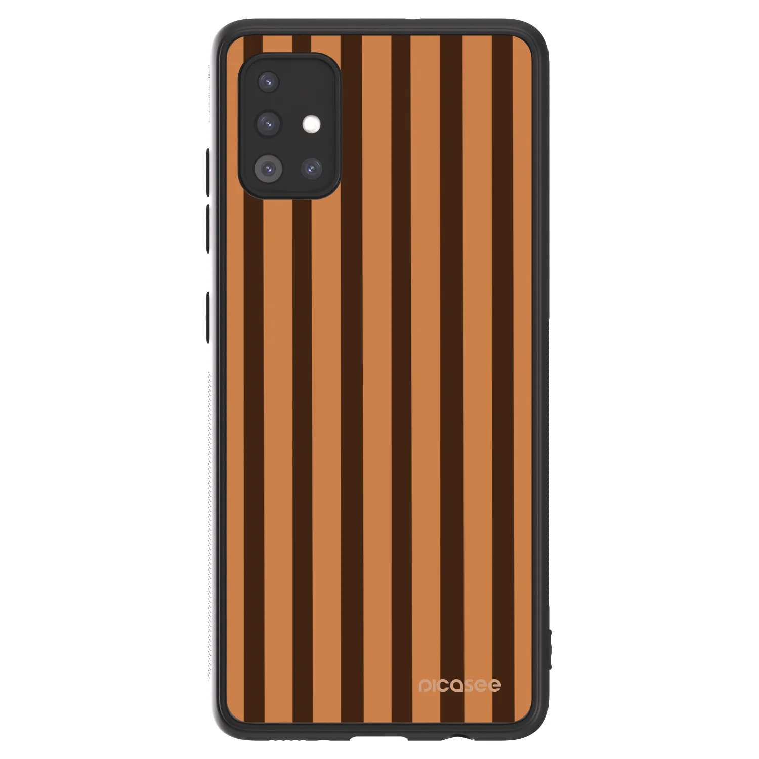 Picasee ULTIMATE CASE Samsung Galaxy A51 A515F - készülékre - Caramel lines