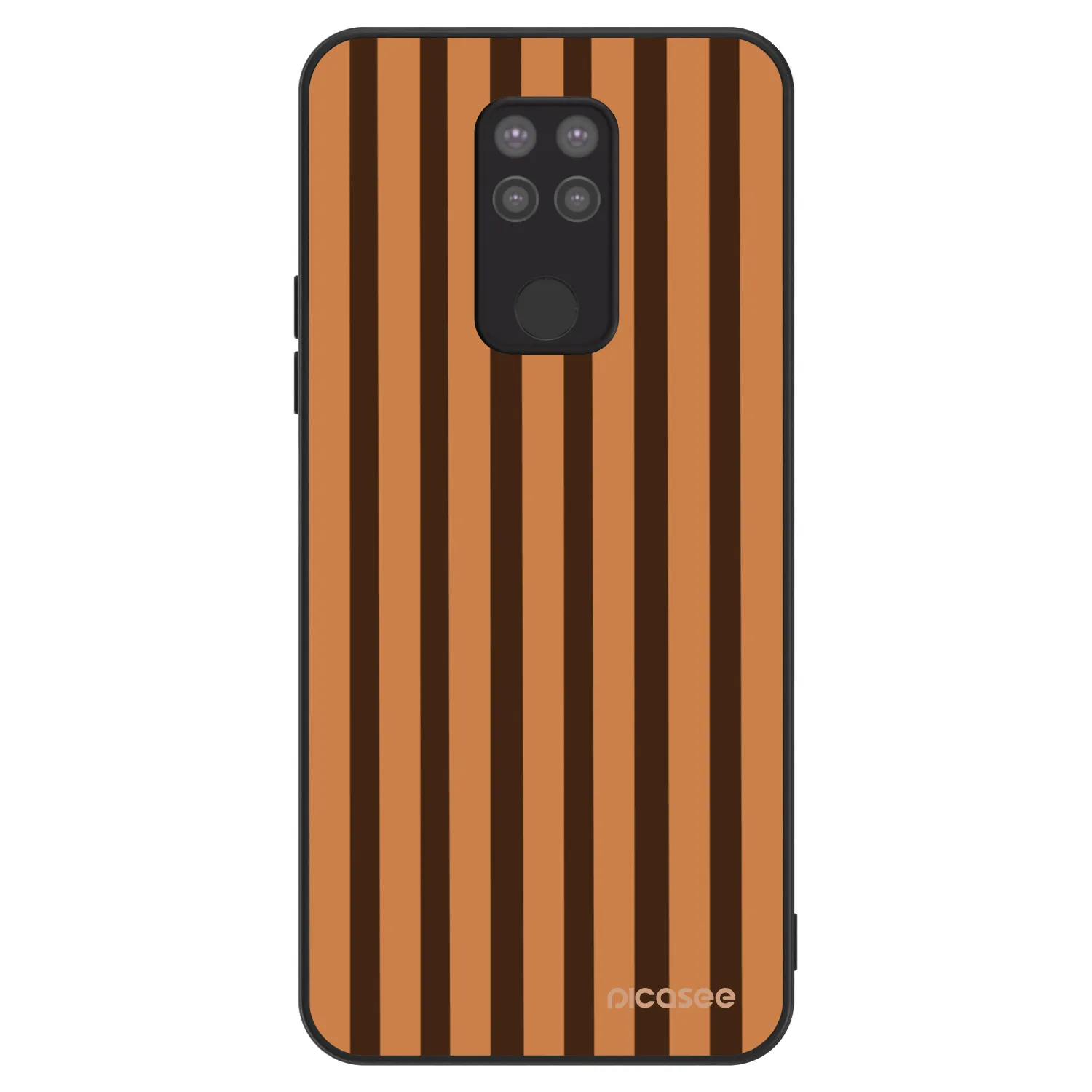 Picasee ULTIMATE CASE Xiaomi Redmi Note 9 - készülékre - Caramel lines