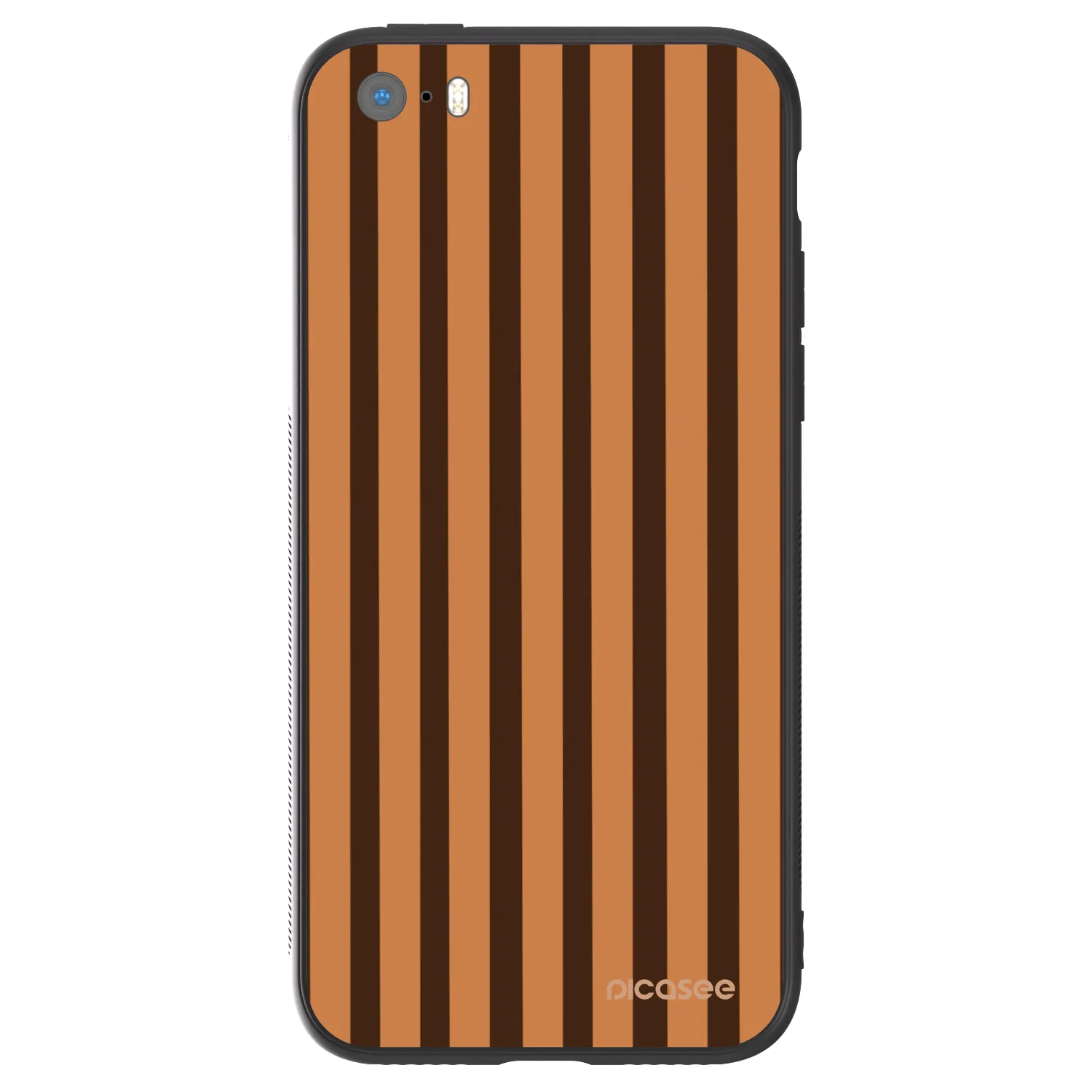 Picasee ULTIMATE CASE Apple iPhone 5/5S/SE - készülékre - Caramel lines