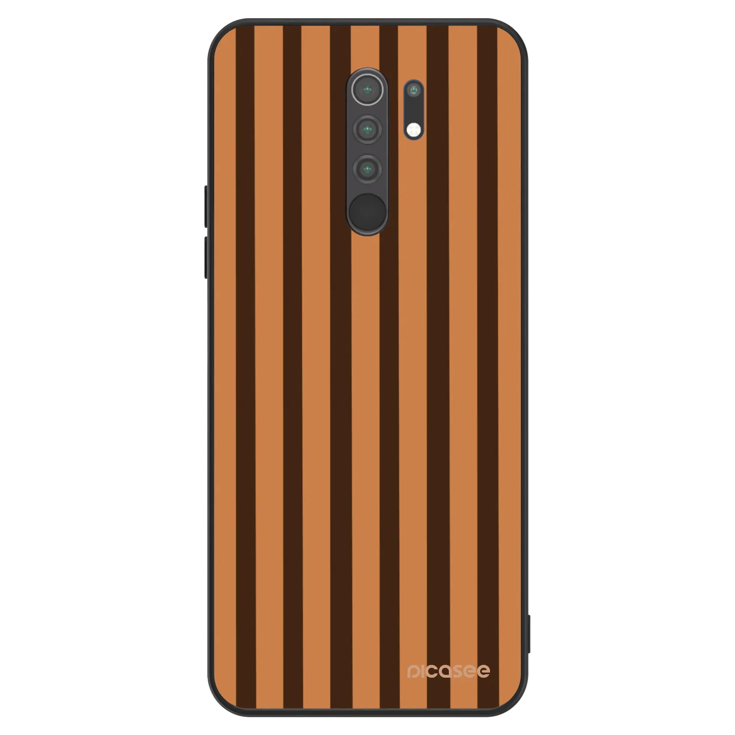 Picasee ULTIMATE CASE Xiaomi Redmi 9 - készülékre - Caramel lines