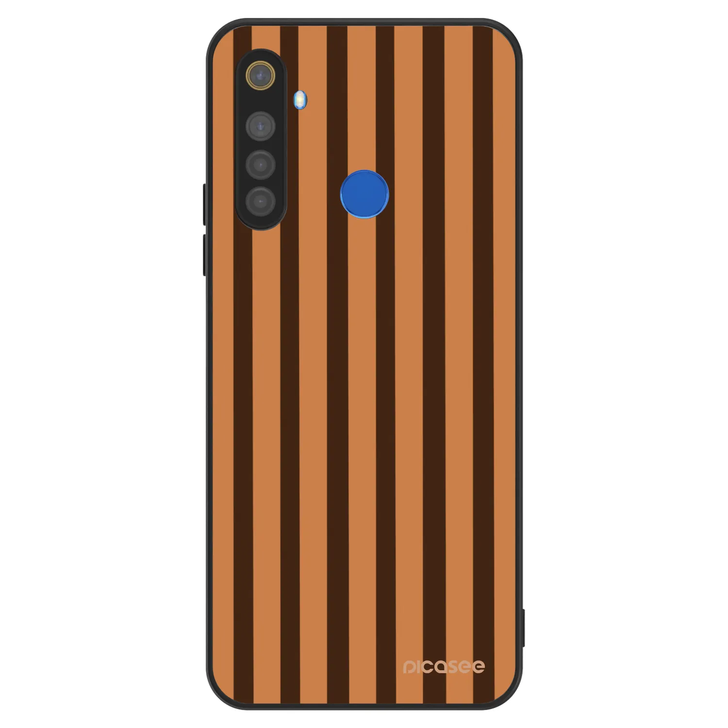 Picasee ULTIMATE CASE Realme 5 - készülékre - Caramel lines