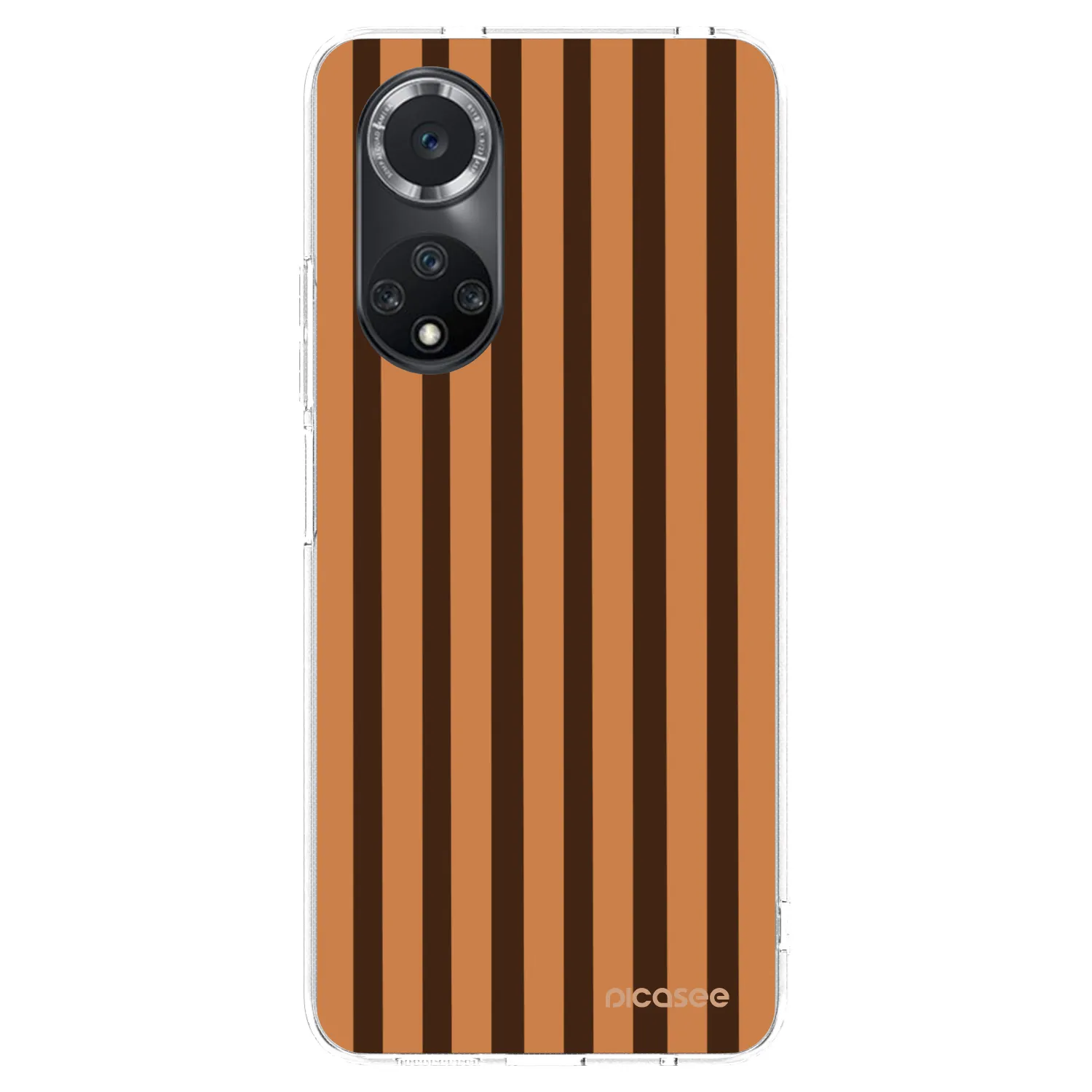 Picasee átlátszó szilikon tok az alábbi mobiltelefonokra Huawei Nova 9 SE - Caramel lines