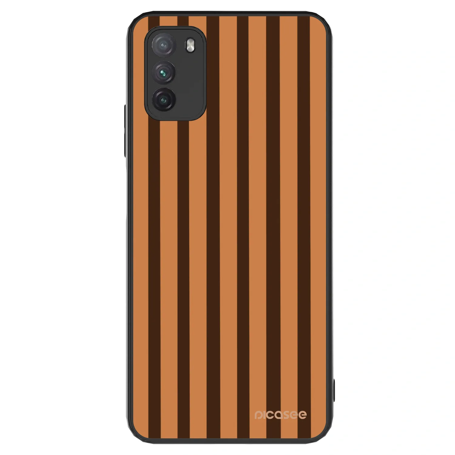 Picasee ULTIMATE CASE Xiaomi Poco M3 - készülékre - Caramel lines