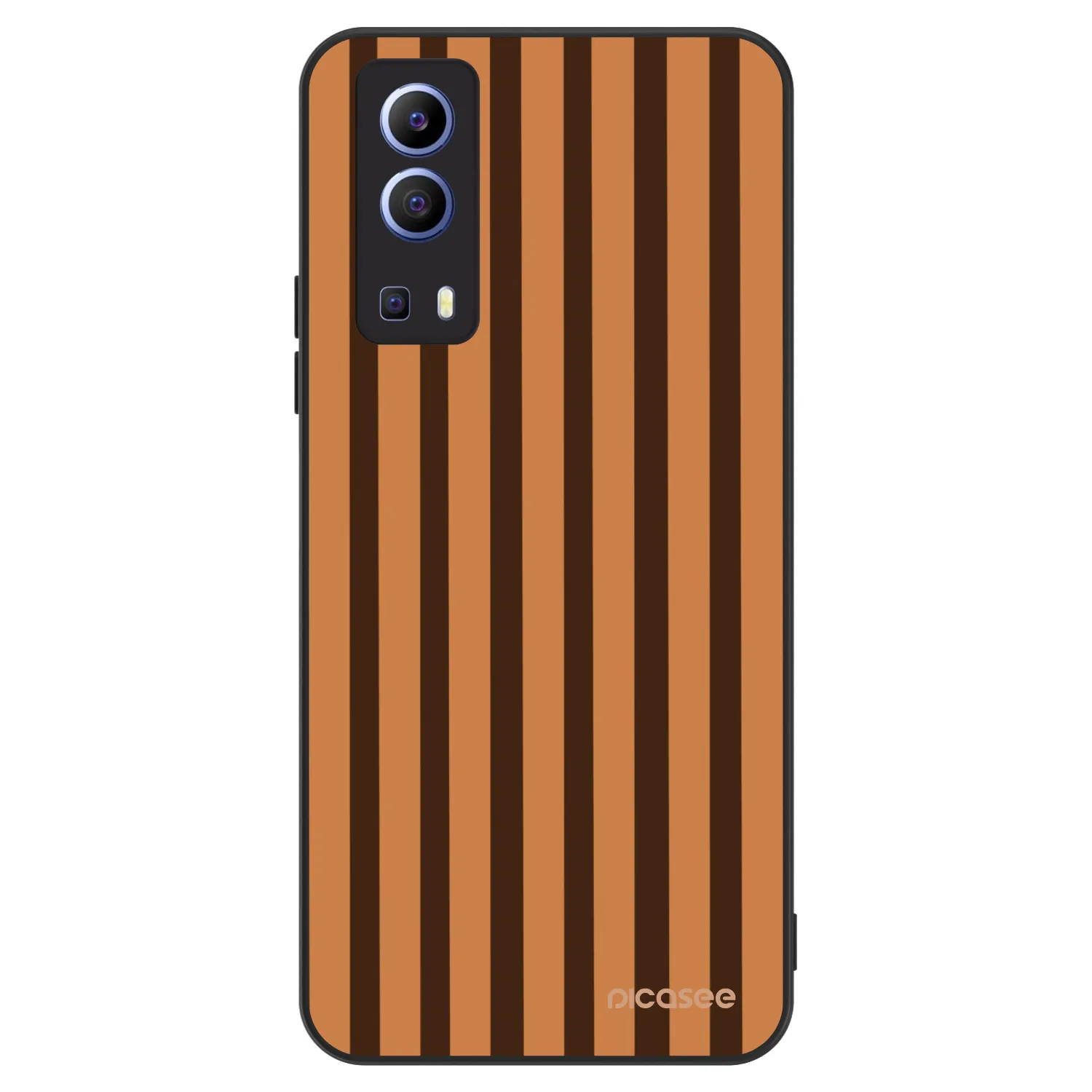 Picasee ULTIMATE CASE Vivo Y52 5G - készülékre - Caramel lines