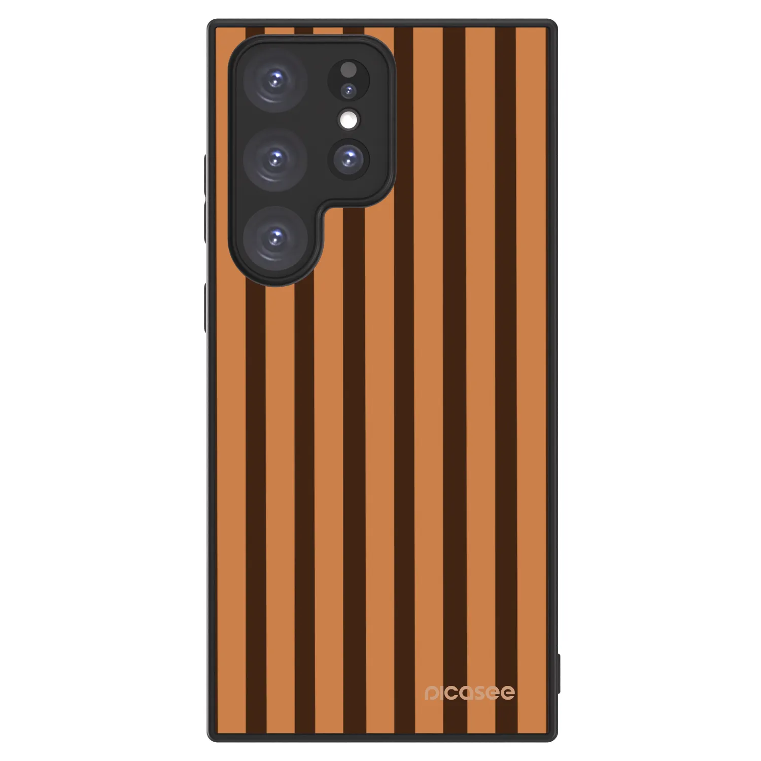 Picasee ULTIMATE CASE Samsung Galaxy S23 Ultra 5G - készülékre - Caramel lines