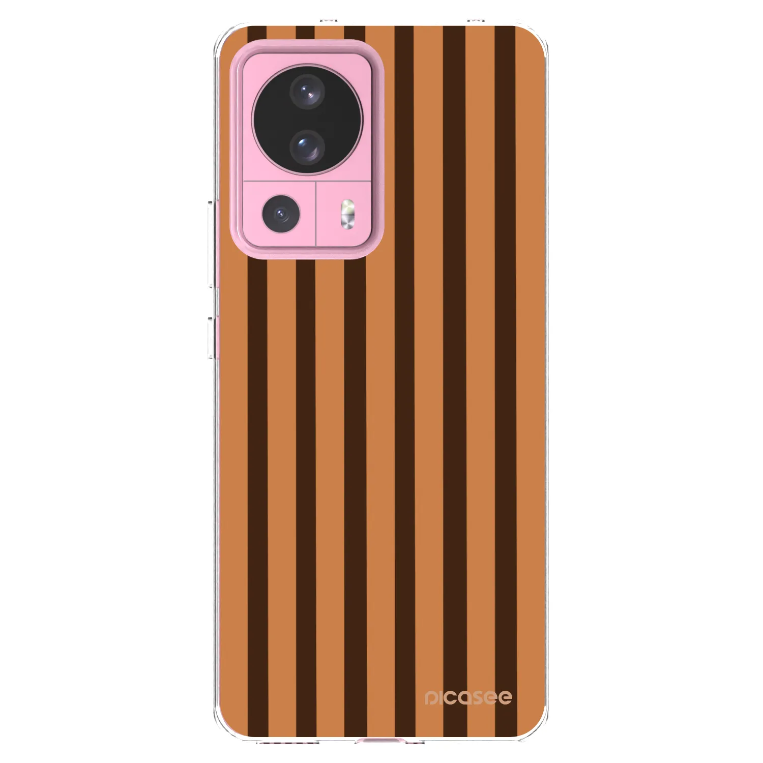 Picasee átlátszó szilikon tok az alábbi mobiltelefonokra Xiaomi 13 Lite - Caramel lines