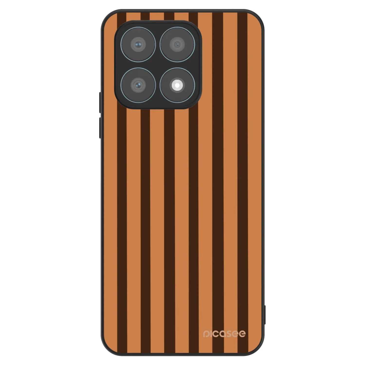 Picasee ULTIMATE CASE Honor X8a - készülékre - Caramel lines
