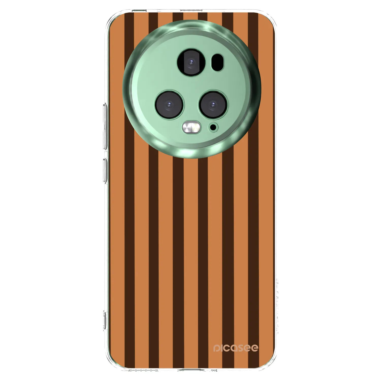 Picasee átlátszó szilikon tok az alábbi mobiltelefonokra Honor Magic5 Pro - Caramel lines