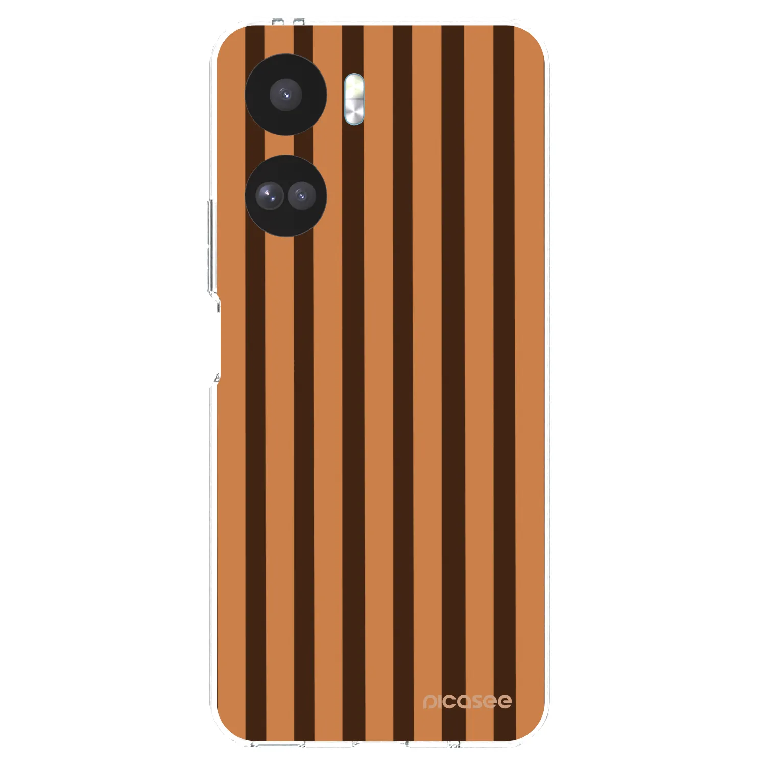 Picasee átlátszó szilikon tok az alábbi mobiltelefonokra Honor 90 Lite 5G - Caramel lines
