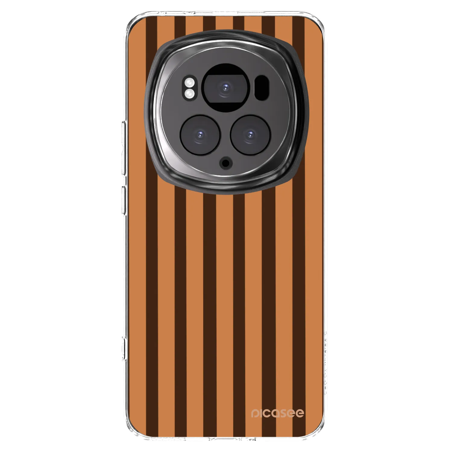 Picasee átlátszó szilikon tok az alábbi mobiltelefonokra Honor Magic6 Pro - Caramel lines