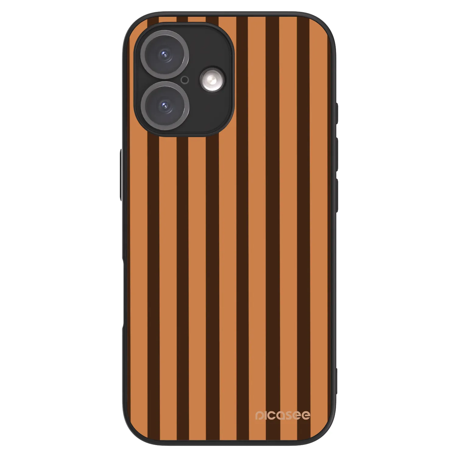 Picasee ULTIMATE CASE Apple iPhone 16 - készülékre - Caramel lines