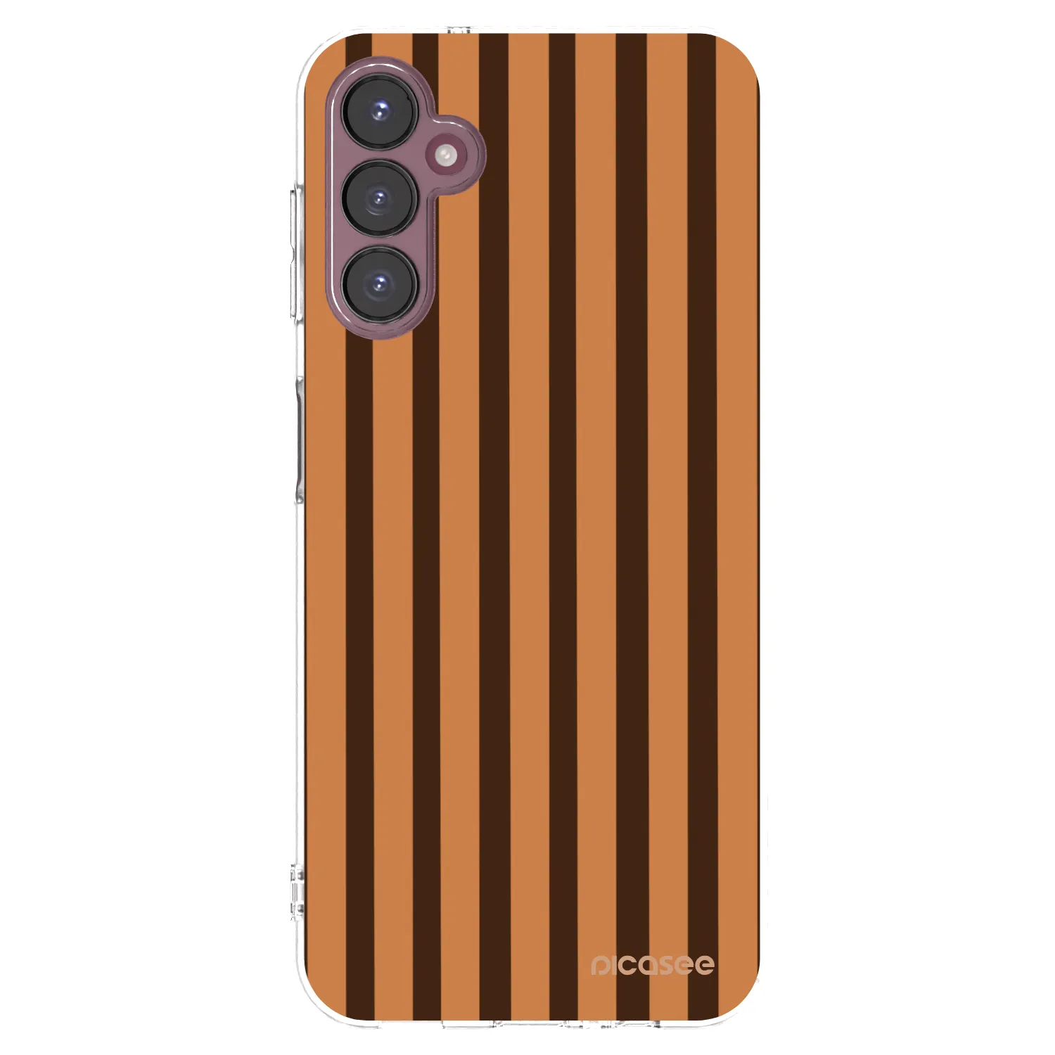 Picasee átlátszó szilikon tok az alábbi mobiltelefonokra Samsung Galaxy A05s A057G - Caramel lines