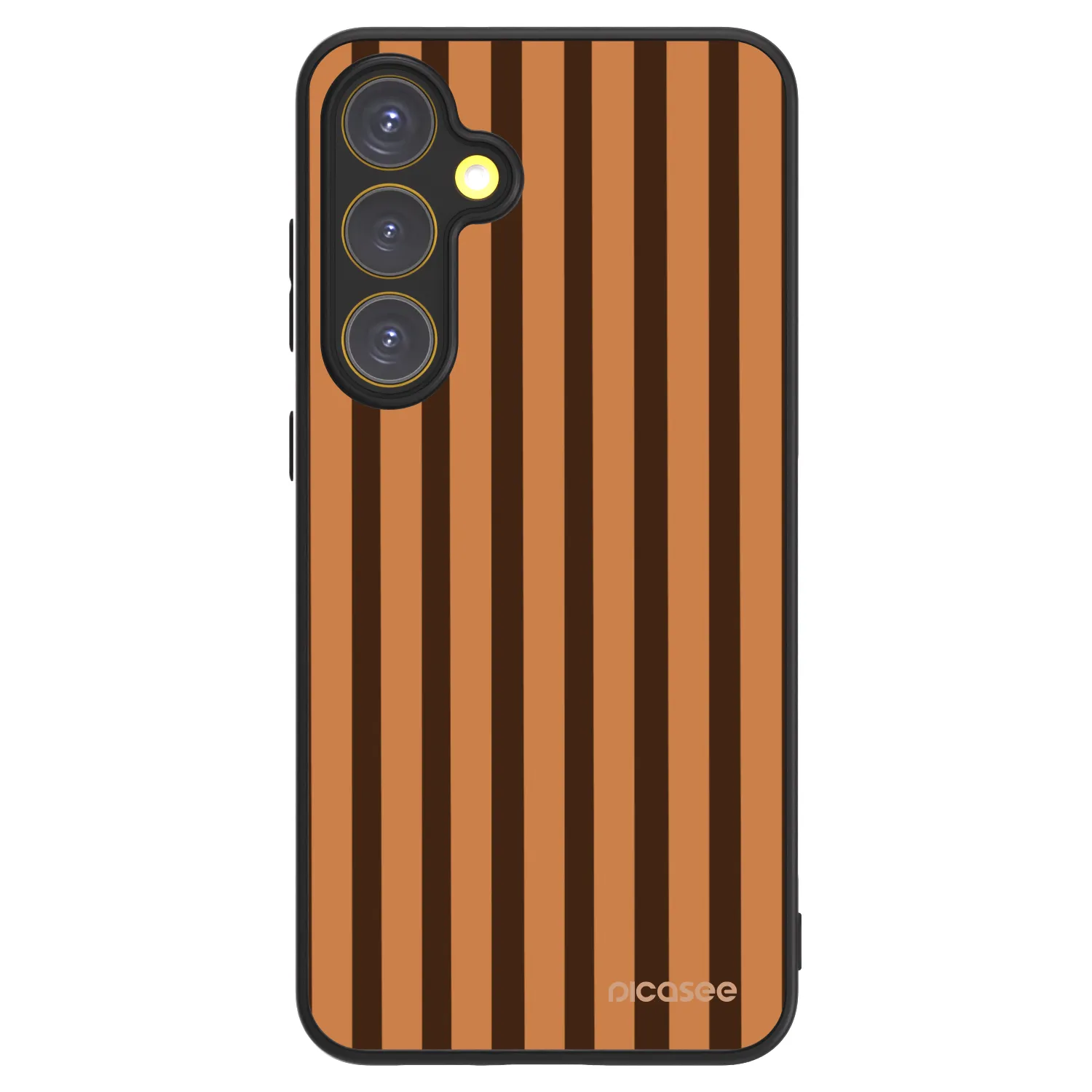 Picasee ULTIMATE CASE PowerShare Samsung Galaxy S24 FE S721B - készülékre - Caramel lines