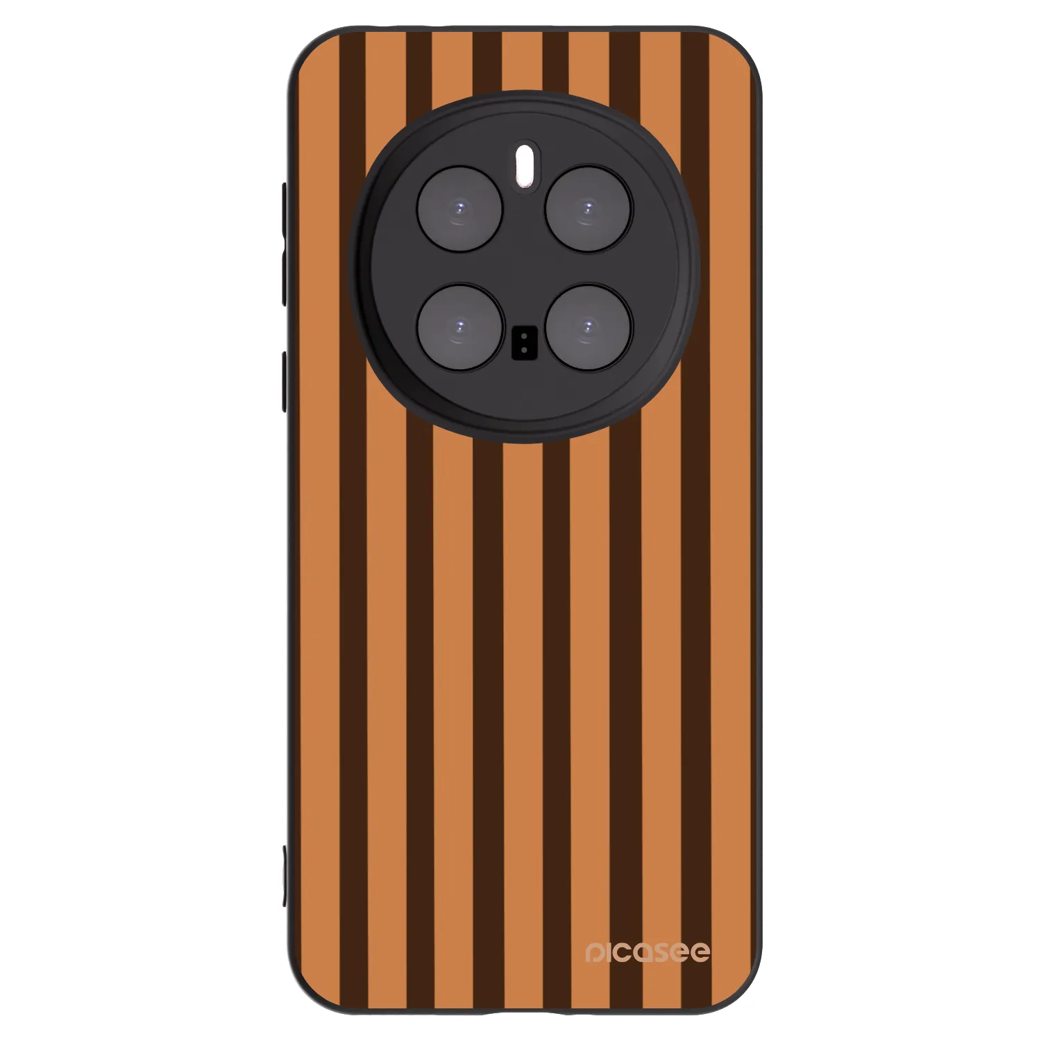 Picasee fekete szilikon tok az alábbi mobiltelefonokra Honor Magic7 Pro 5G - Caramel lines