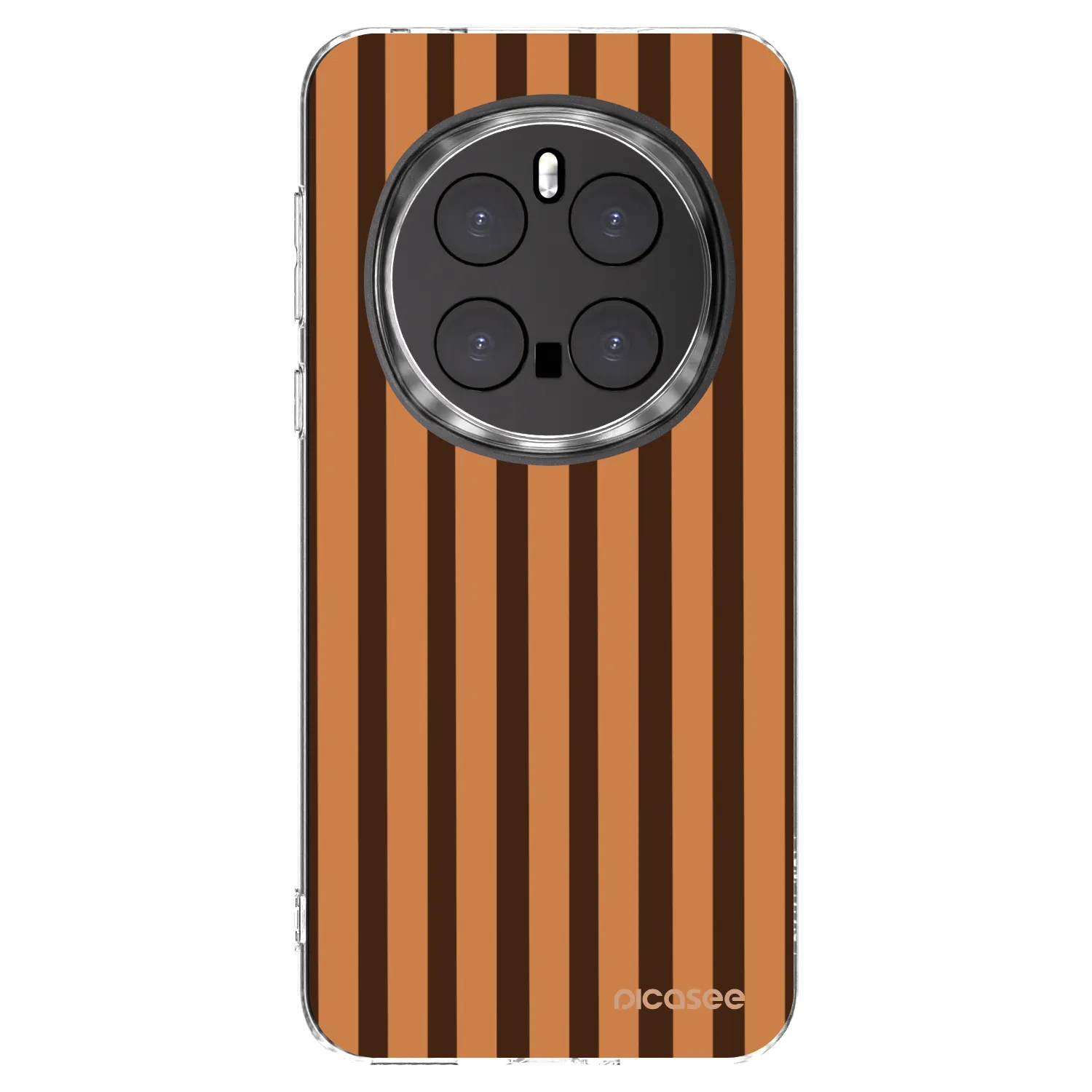 Picasee átlátszó szilikon tok az alábbi mobiltelefonokra Honor Magic7 Pro 5G - Caramel lines
