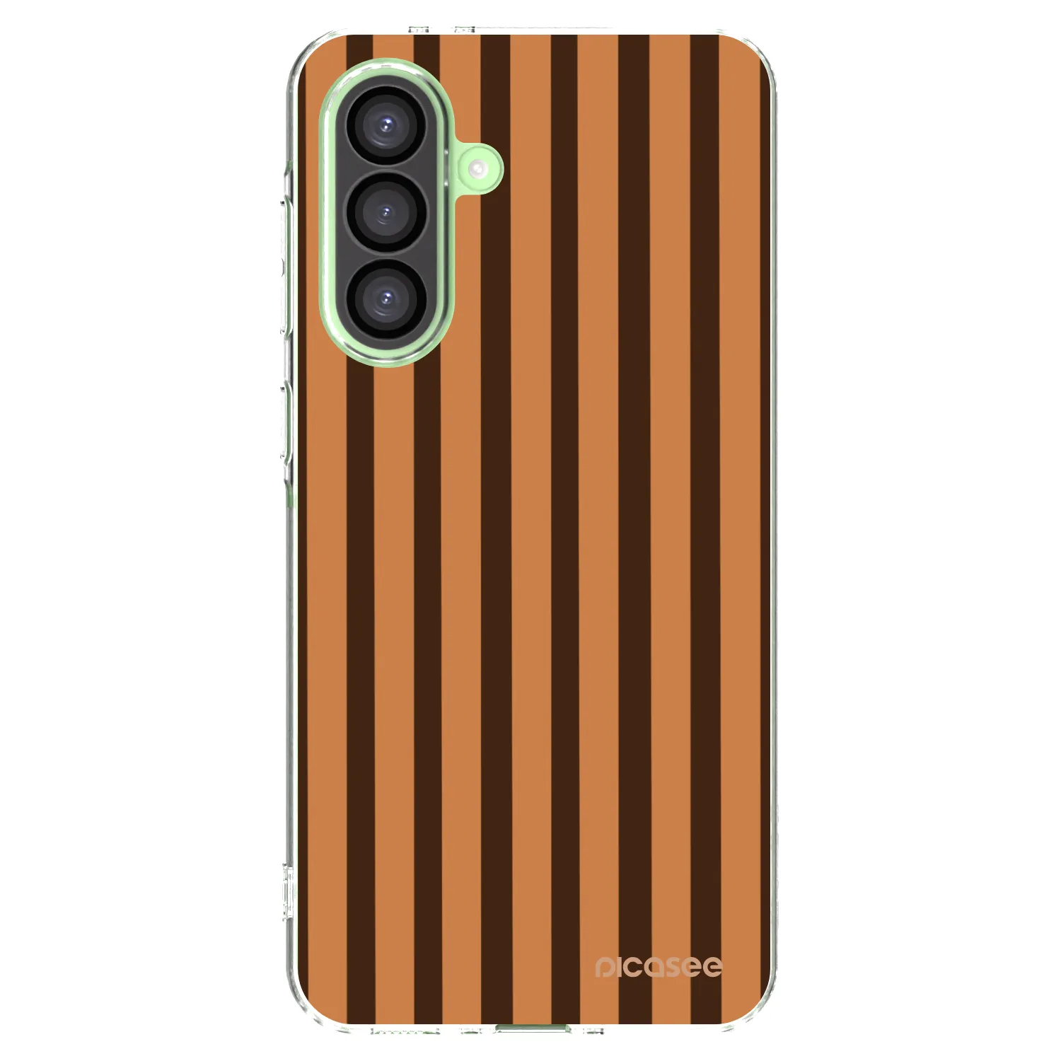 Picasee átlátszó szilikon tok az alábbi mobiltelefonokra Samsung Galaxy A26 5G A266B - Caramel lines