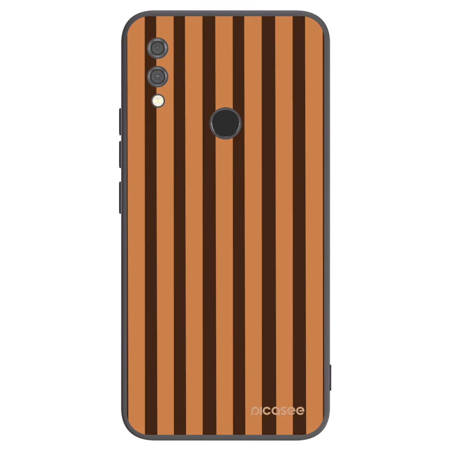 Picasee fekete szilikon tok az alábbi mobiltelefonokra Xiaomi Redmi Note 7 - Caramel lines